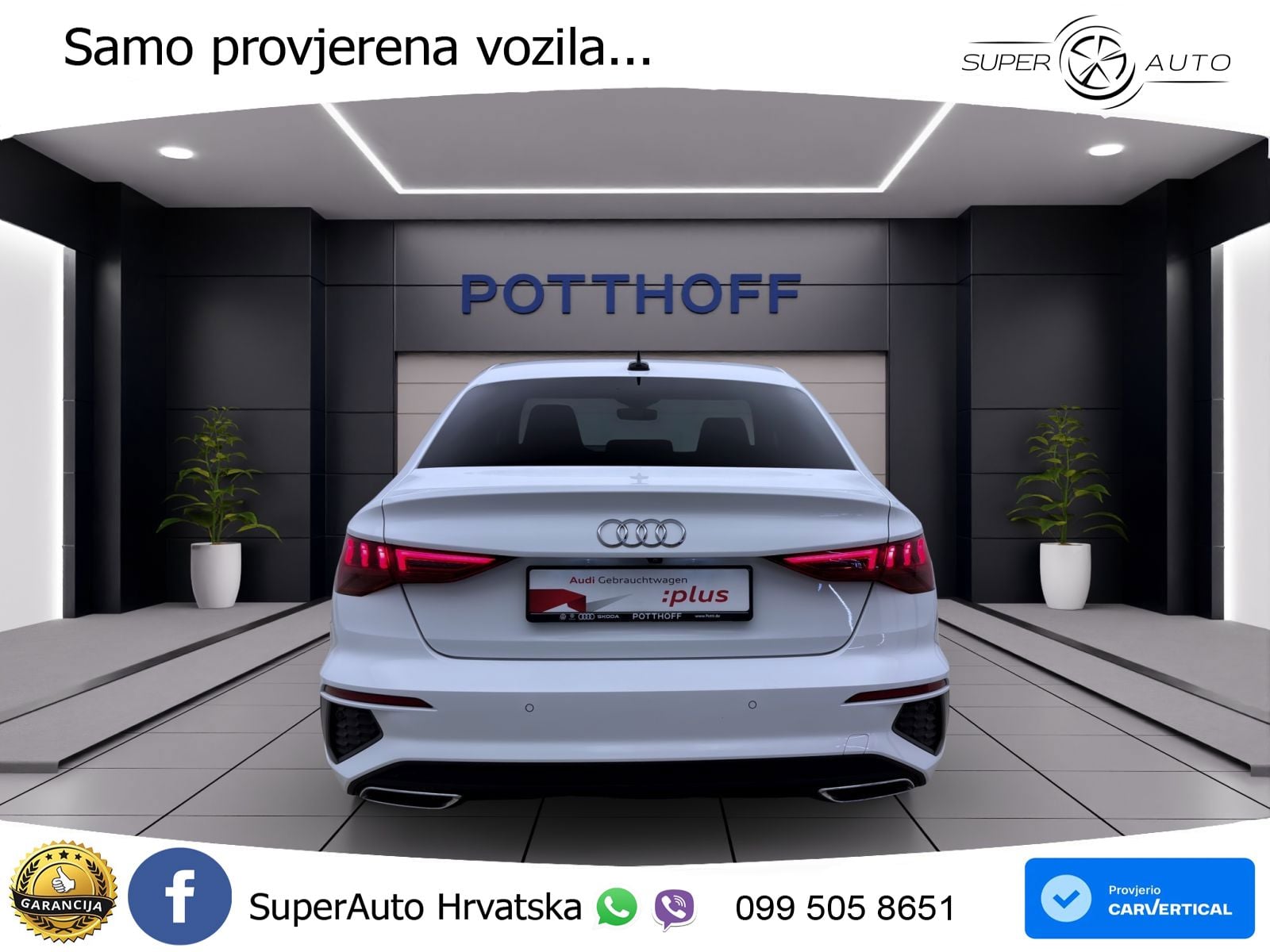 Audi A3 Limuzina 35 TDI (150 KS) S tronic S line LED+GR SJED+ACC