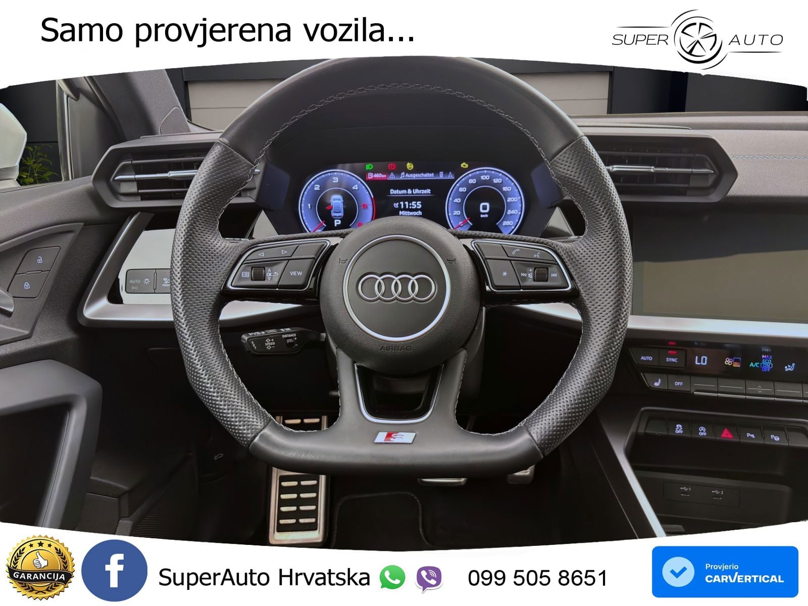 Audi A3 Limuzina 35 TDI (150 KS) S tronic S line LED+GR SJED+ACC