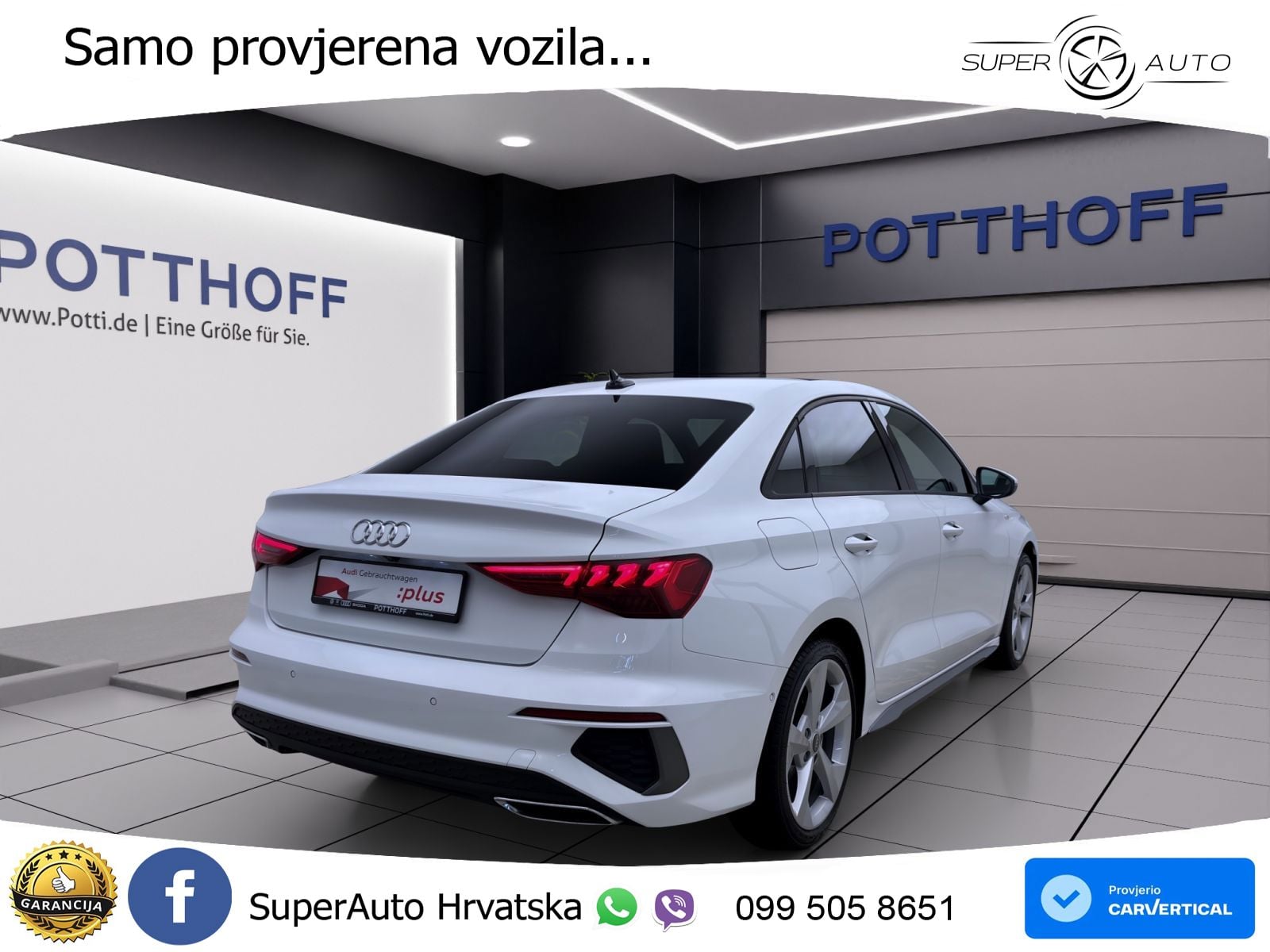 Audi A3 Limuzina 35 TDI (150 KS) S tronic S line LED+GR SJED+ACC