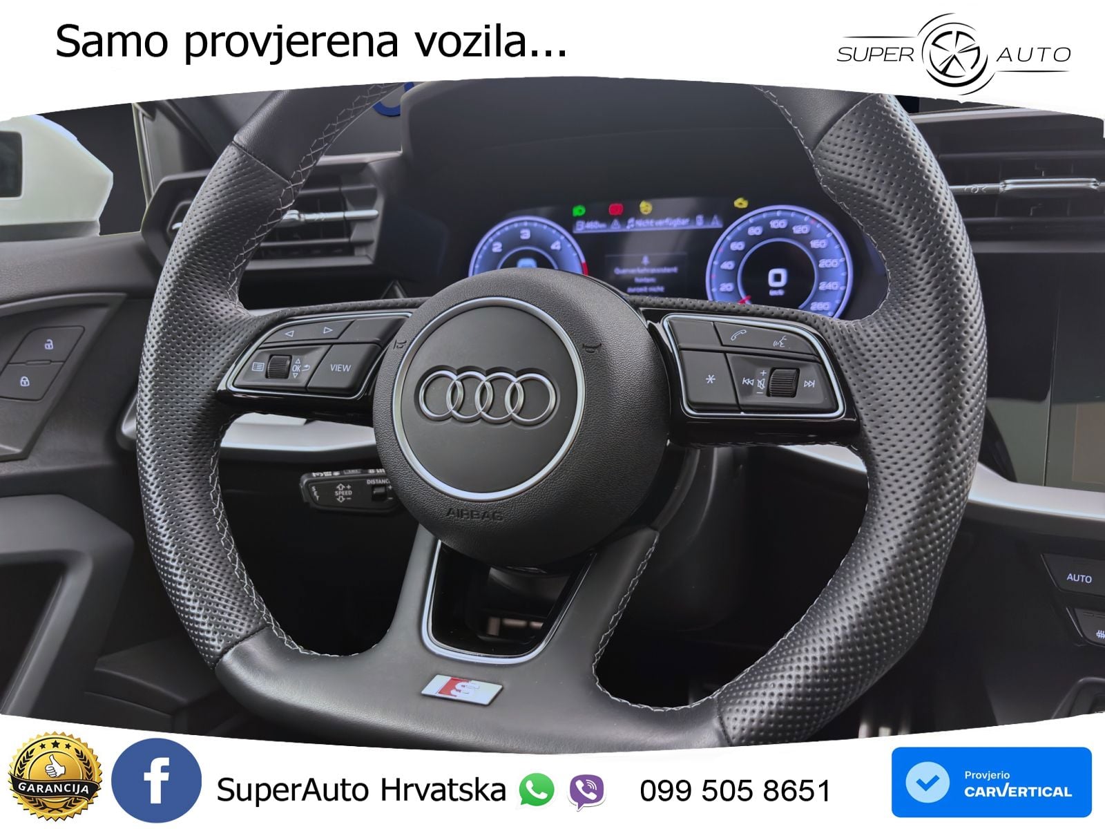 Audi A3 Limuzina 35 TDI (150 KS) S tronic S line LED+GR SJED+ACC