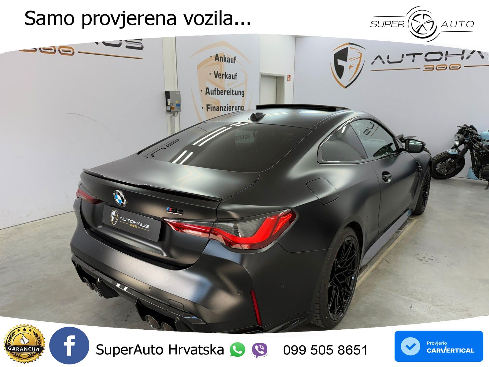 BMW M4 Competition 3.0 (510 KS) xDrive Steptronic LED+GR SJED+ACC