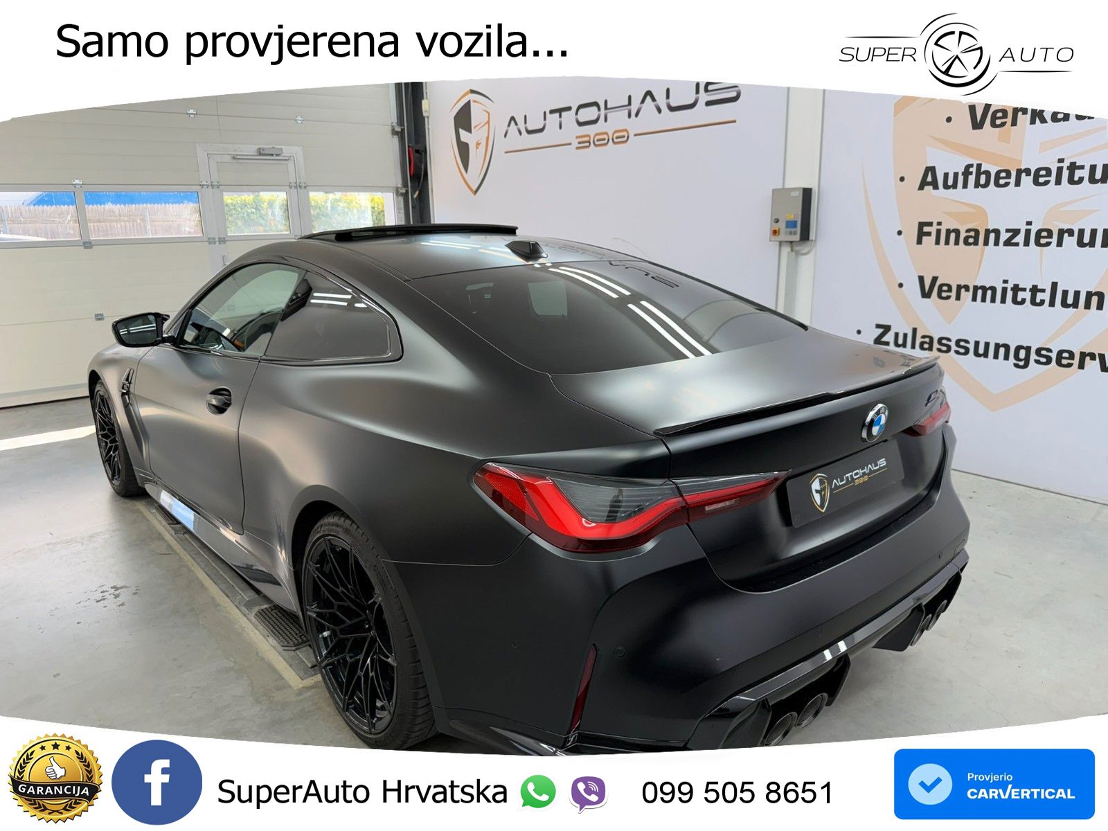 BMW M4 Competition 3.0 (510 KS) xDrive Steptronic LED+GR SJED+ACC
