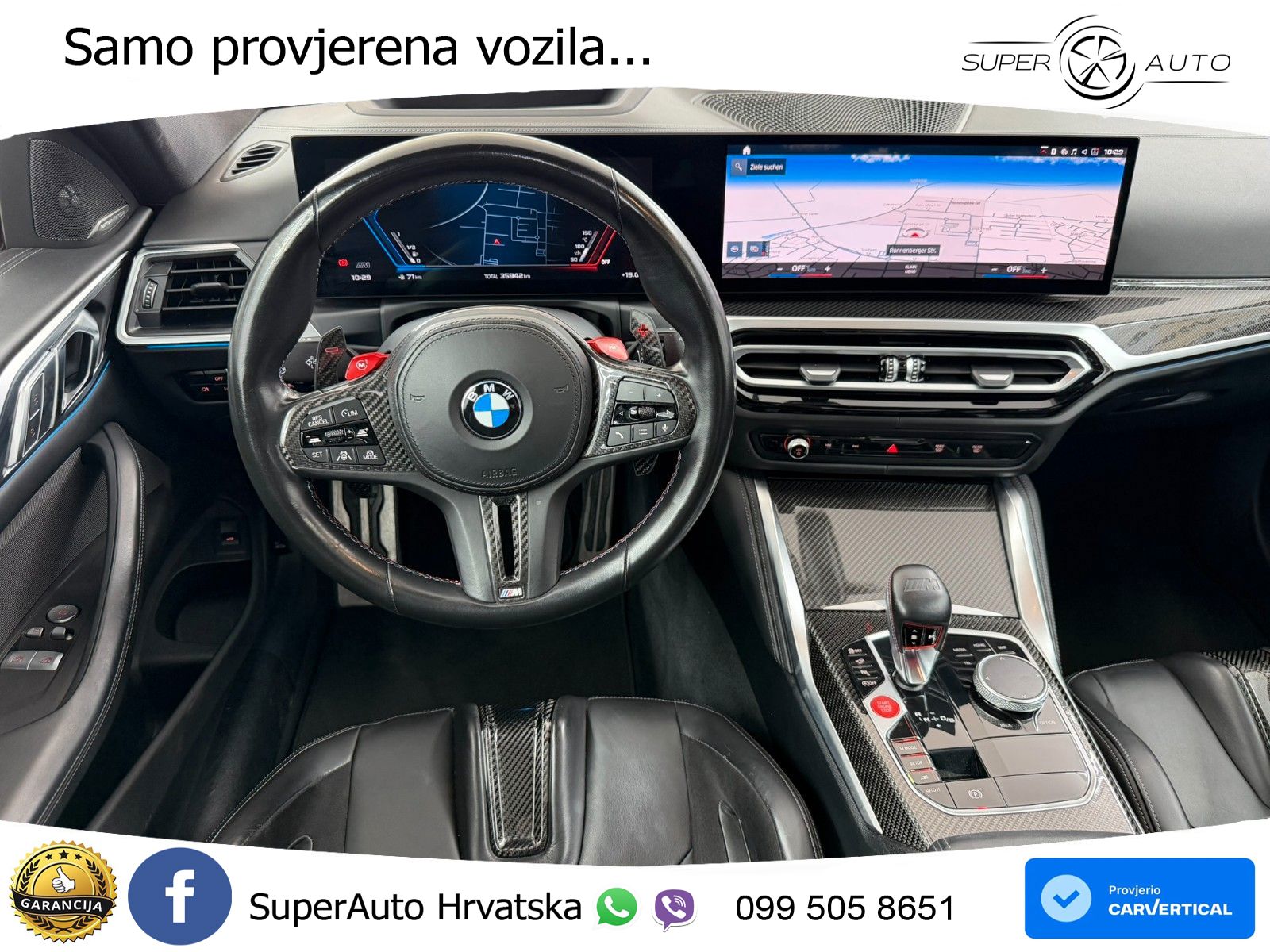 BMW M4 Competition 3.0 (510 KS) xDrive Steptronic LED+GR SJED+ACC