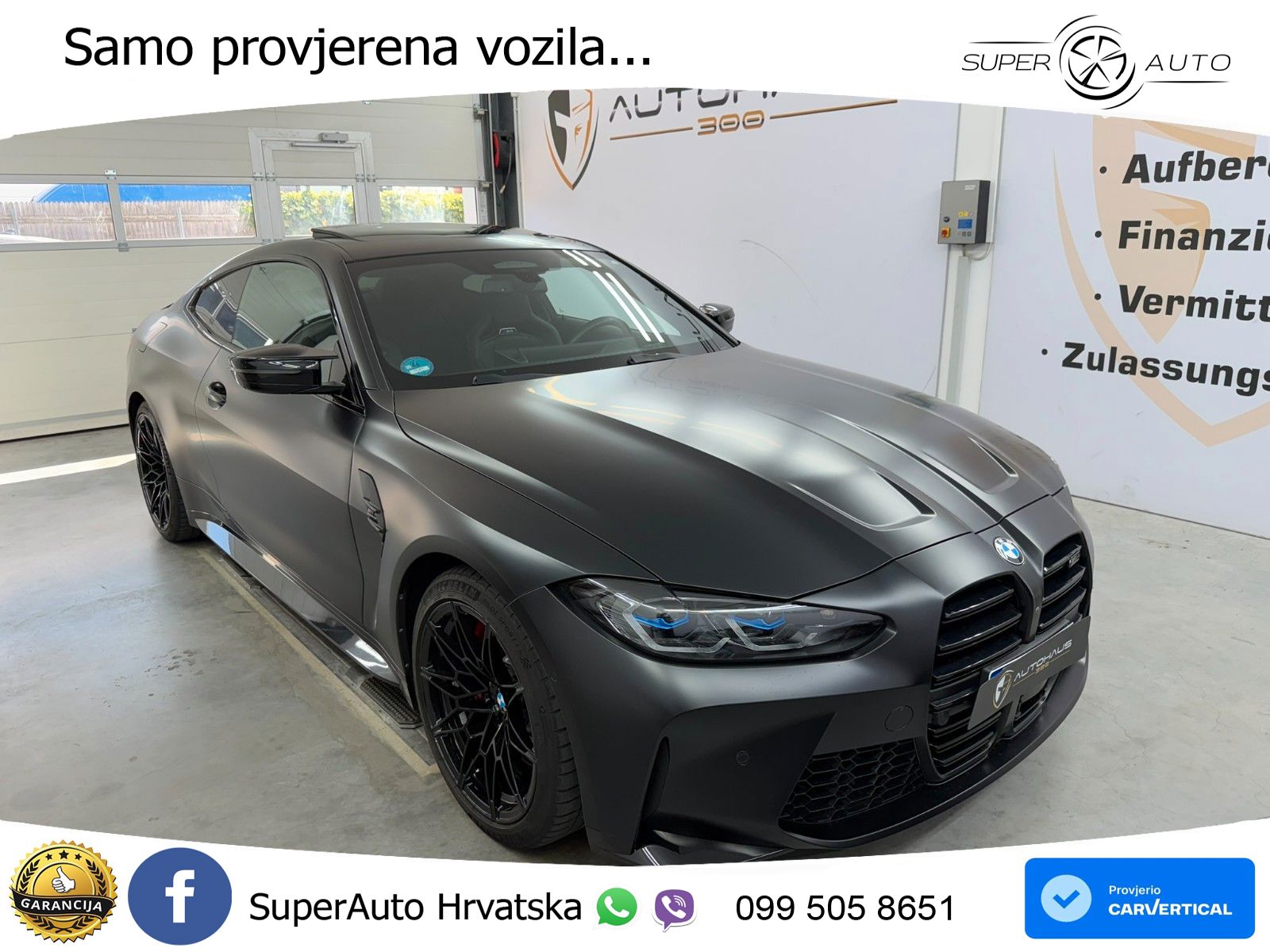 BMW M4 Competition 3.0 (510 KS) xDrive Steptronic LED+GR SJED+ACC