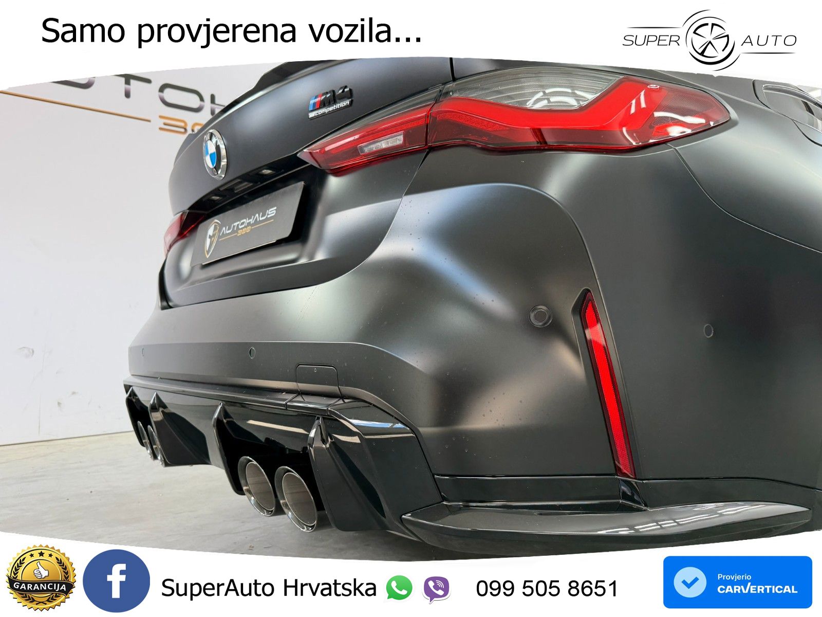 BMW M4 Competition 3.0 (510 KS) xDrive Steptronic LED+GR SJED+ACC
