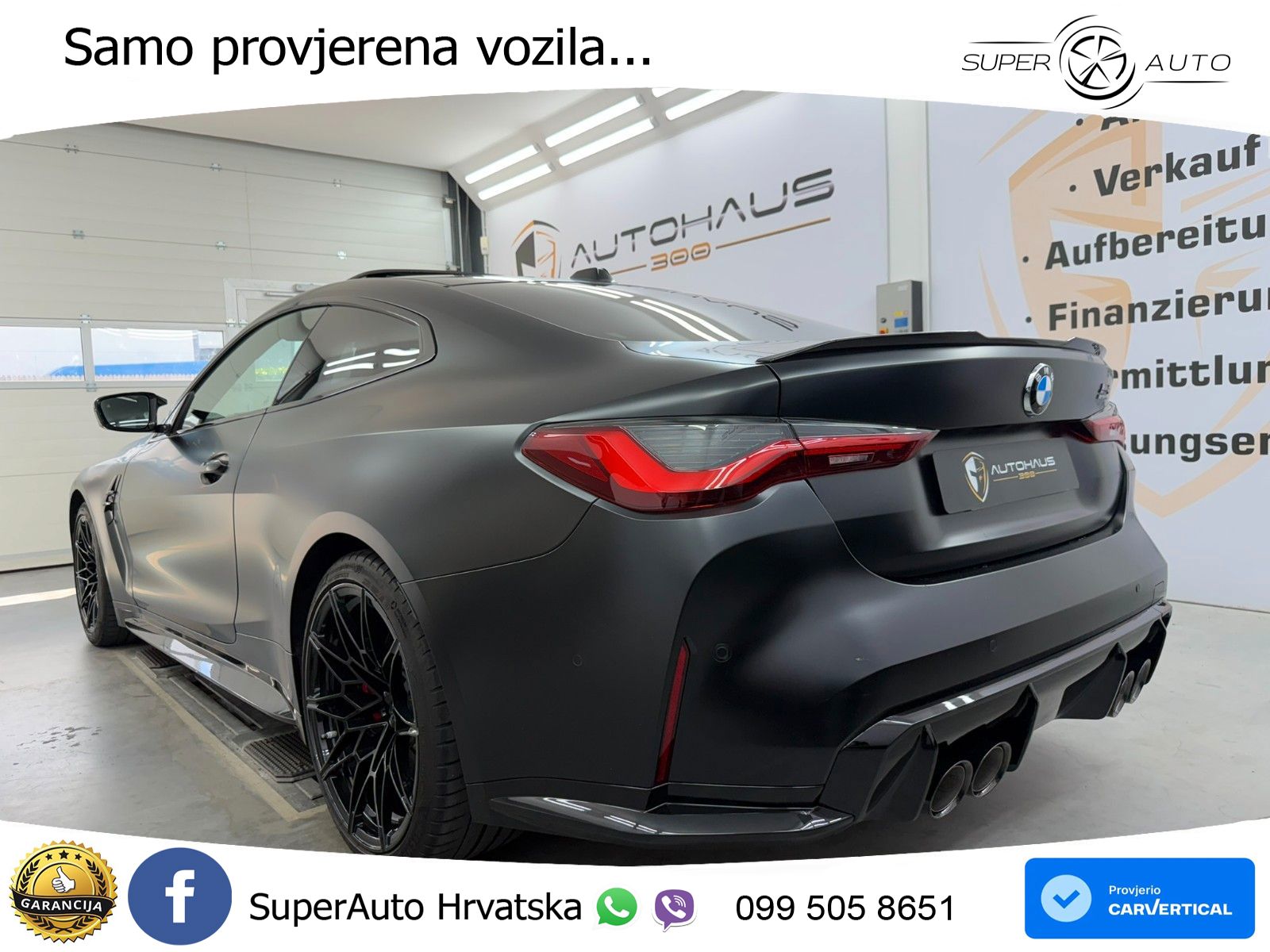 BMW M4 Competition 3.0 (510 KS) xDrive Steptronic LED+GR SJED+ACC