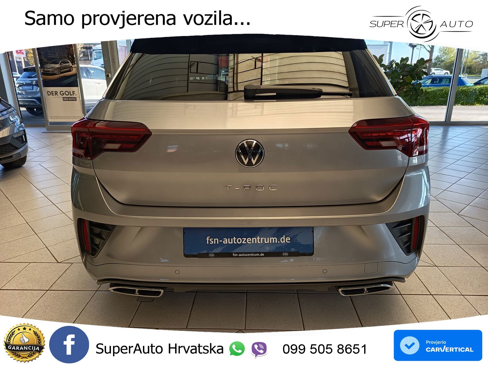 Volkswagen T-Roc I 2.0 TDI (150 KS) DSG LED+GR SJED+ACC