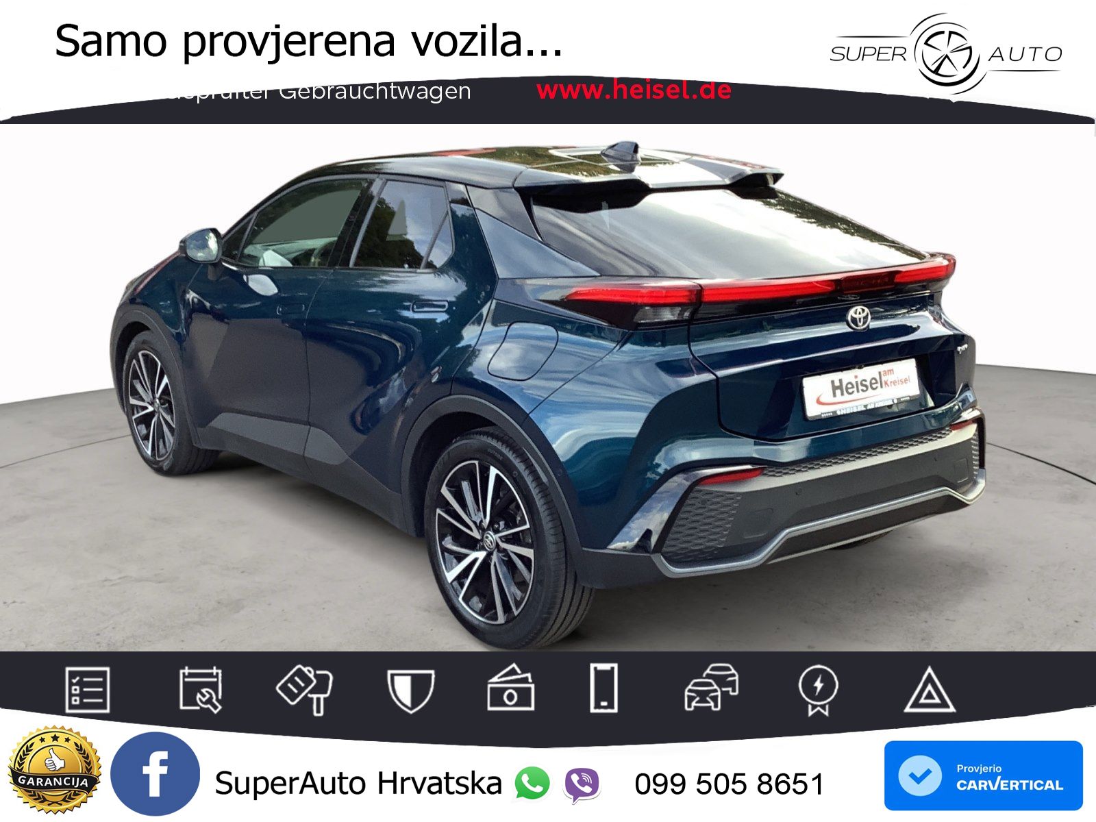 Toyota C-HR 2.0 (198 KS) Hybrid e-CVT LED+GR SJED+ACC