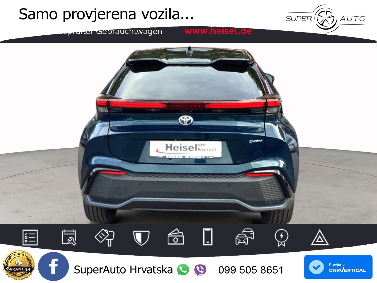 Toyota C-HR 2.0 (198 KS) Hybrid e-CVT LED+GR SJED+ACC