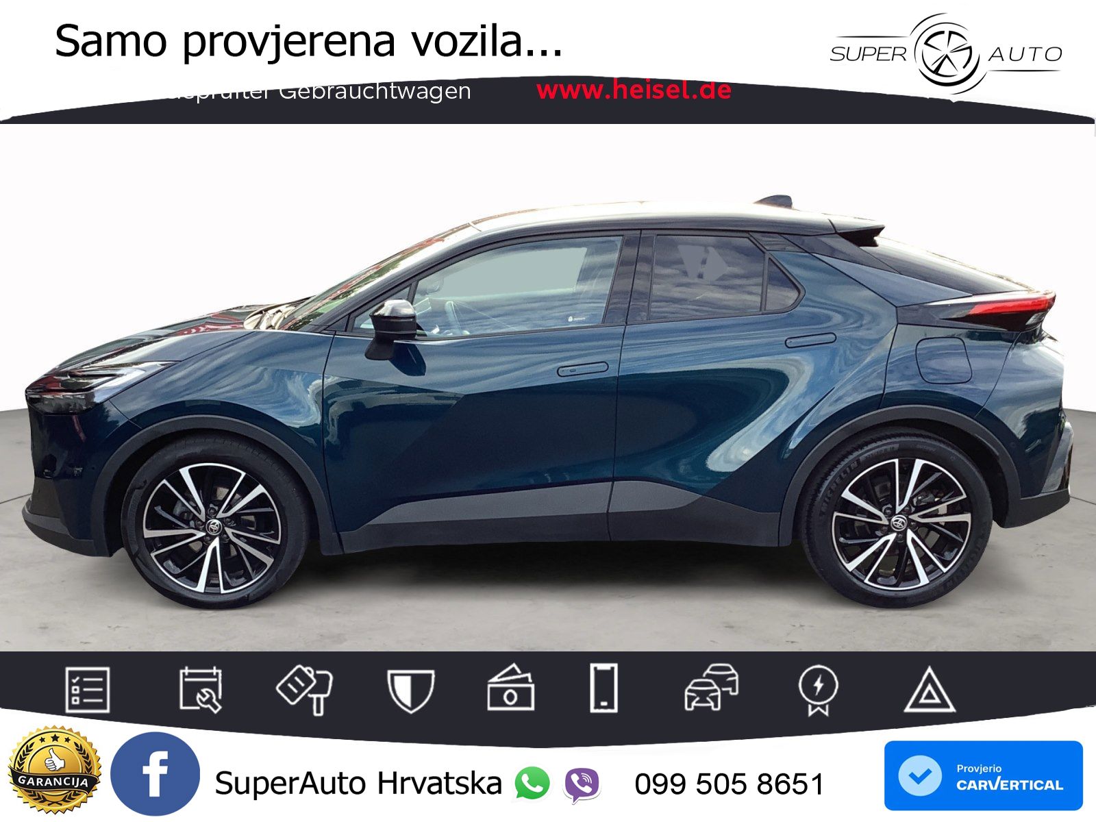 Toyota C-HR 2.0 (198 KS) Hybrid e-CVT LED+GR SJED+ACC