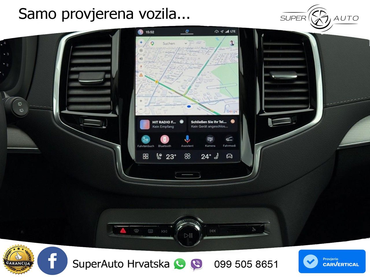 Volvo XC90 2.0 B5 Diesel AWD Automatic ACC+HEAD+4xGR SJED+360+PANO