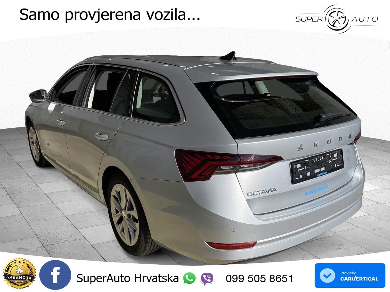 Škoda Octavia Combi 2.0 TDI (150 KS) DSG LED+GR SJED+ACC
