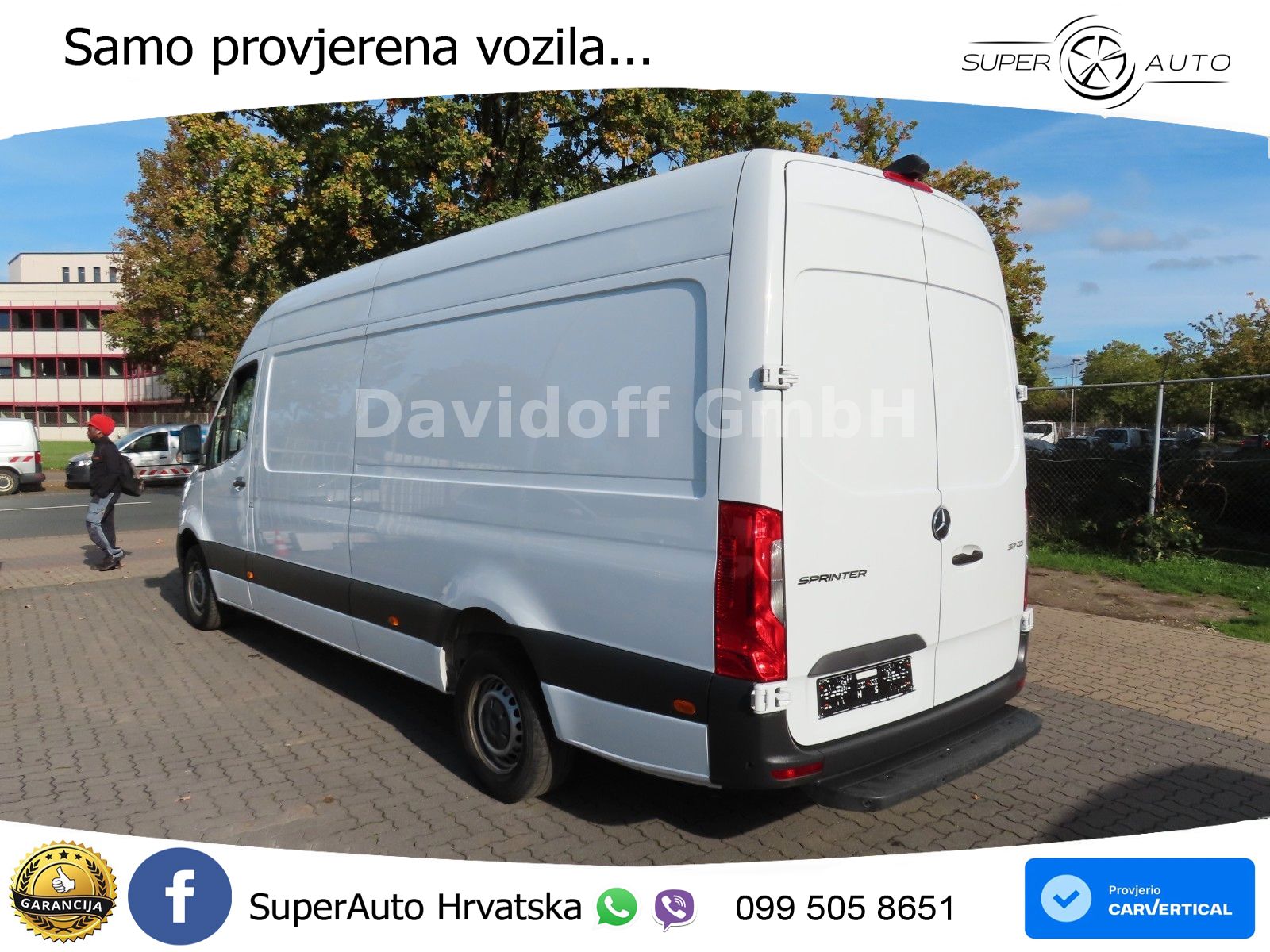 Mercedes-Benz Nr.B81 Sprinter 317CDI 2.Hand / MAXI / Kamera 170 KS