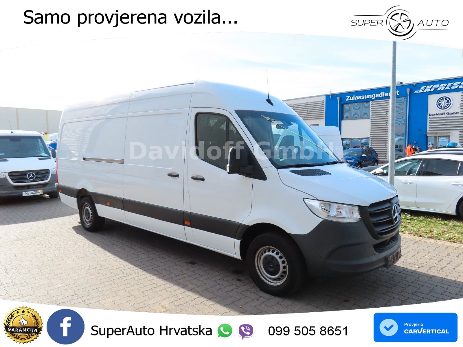 Mercedes-Benz Nr.B81 Sprinter 317CDI 2.Hand / MAXI / Kamera 170 KS