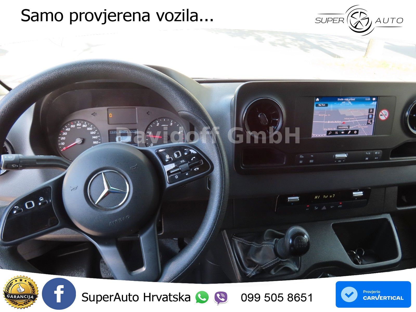 Mercedes-Benz Nr.B81 Sprinter 317CDI 2.Hand / MAXI / Kamera 170 KS