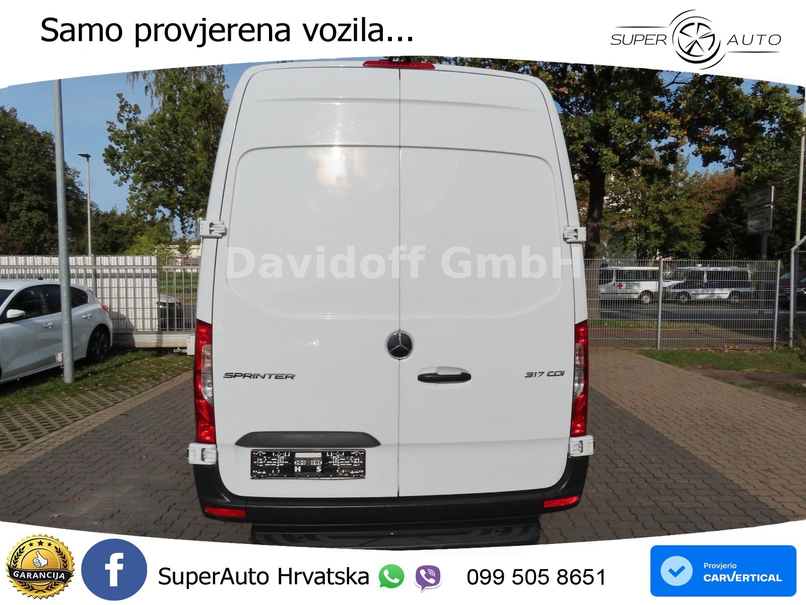Mercedes-Benz Nr.B81 Sprinter 317CDI 2.Hand / MAXI / Kamera 170 KS