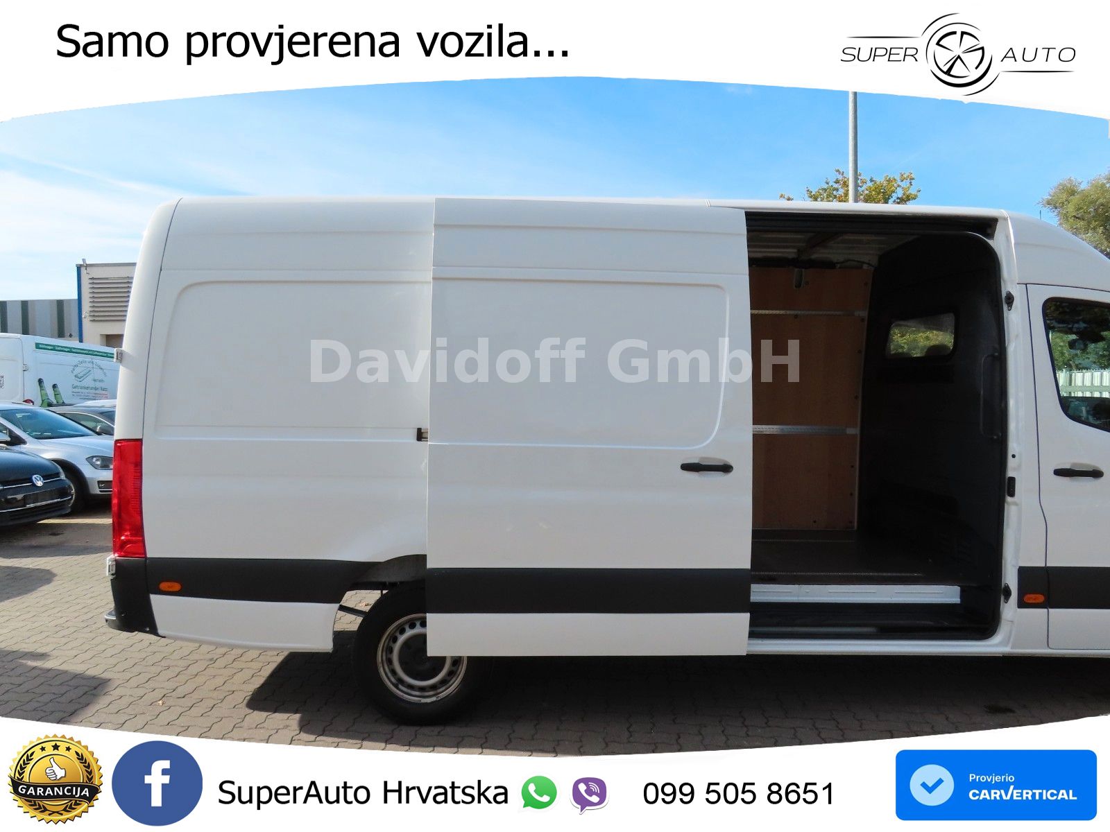 Mercedes-Benz Nr.B81 Sprinter 317CDI 2.Hand / MAXI / Kamera 170 KS