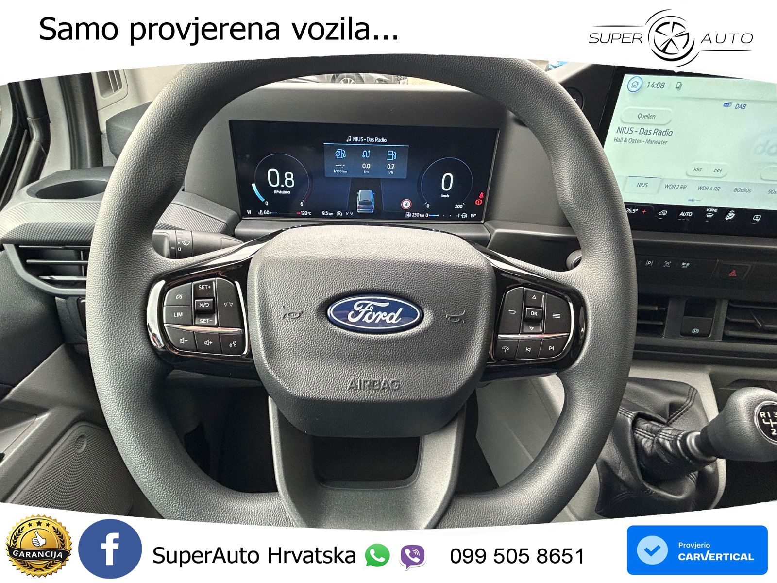 Ford Transit Custom 320 L2 150PS LaderaumP Garanti 5J 150 KS