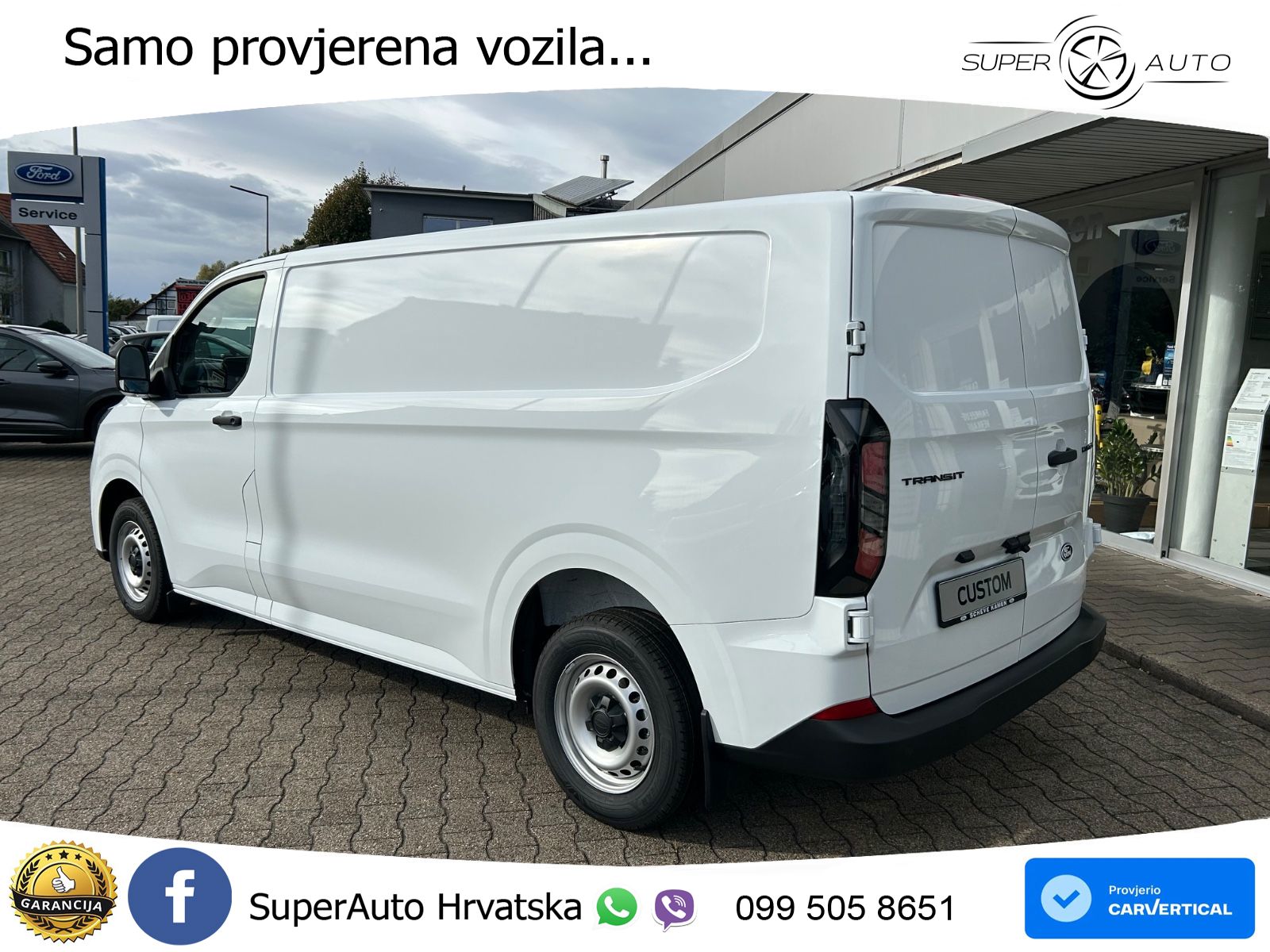 Ford Transit Custom 320 L2 150PS LaderaumP Garanti 5J 150 KS
