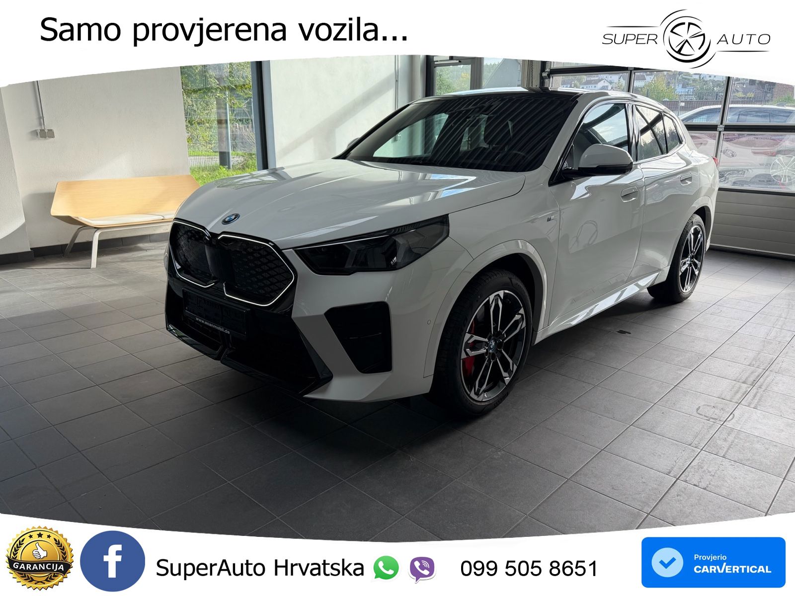 BMW iX2 66.5 kWh (313 KS) xDrive30