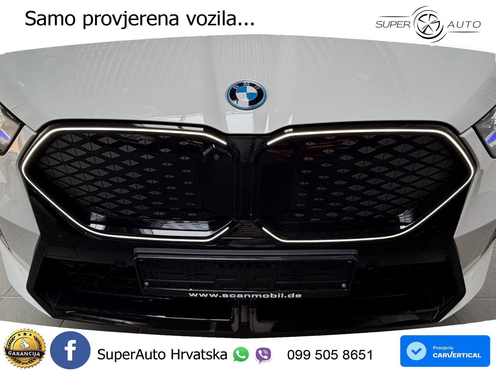 BMW iX2 66.5 kWh (313 KS) xDrive30