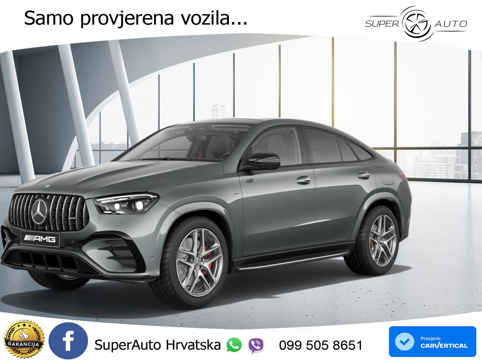 Mercedes AMG GLE 53 (544 KS) Hybrid 4MATIC+ 9G-TRONIC