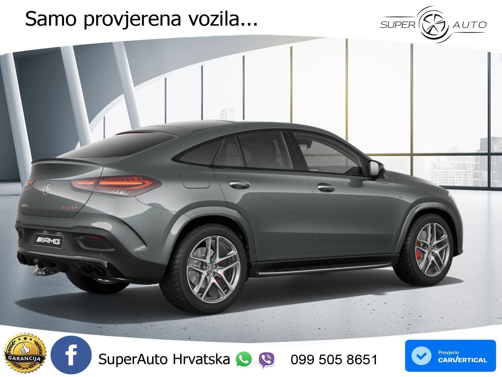 Mercedes AMG GLE 53 (544 KS) Hybrid 4MATIC+ 9G-TRONIC