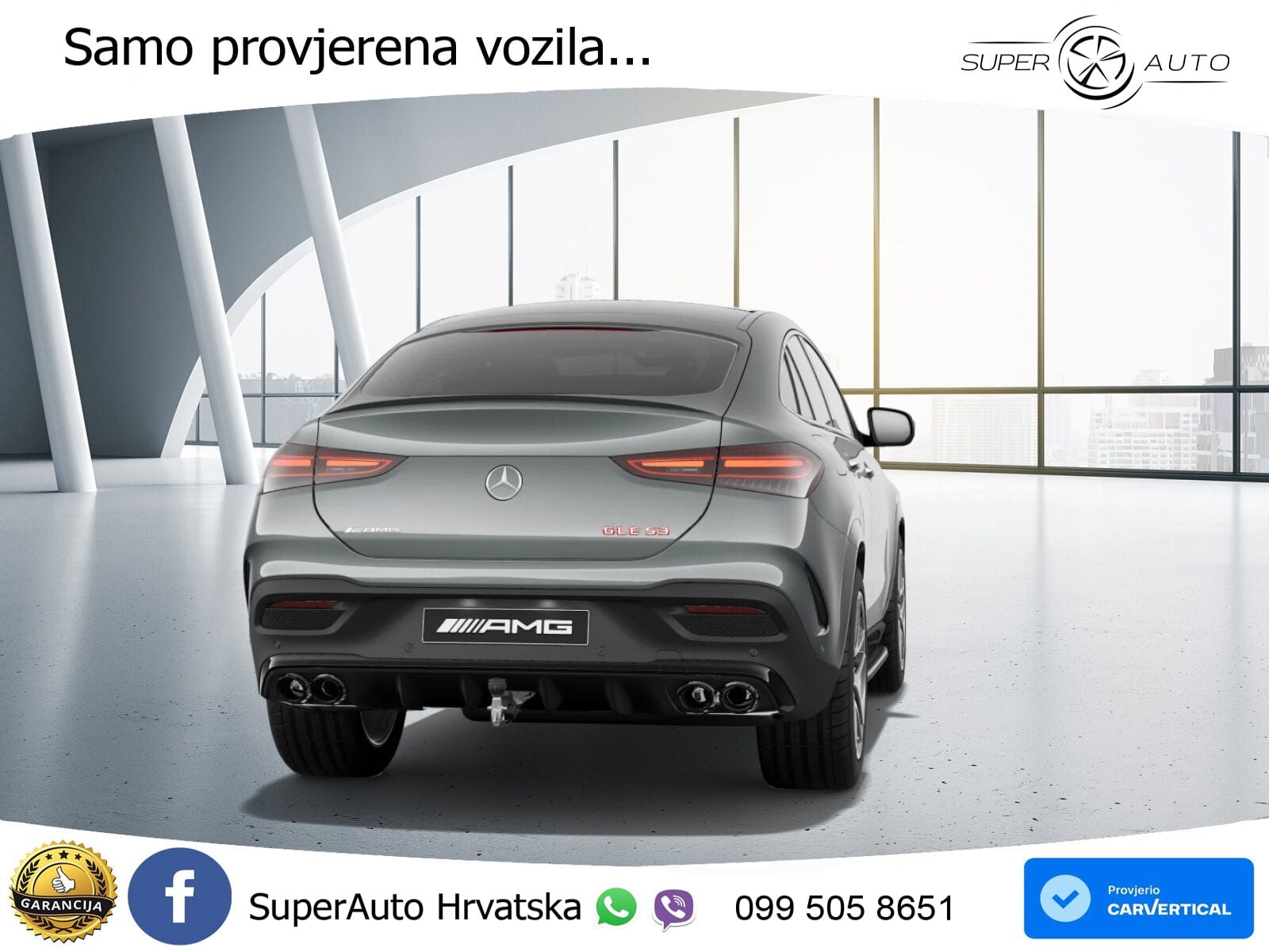 Mercedes AMG GLE 53 (544 KS) Hybrid 4MATIC+ 9G-TRONIC