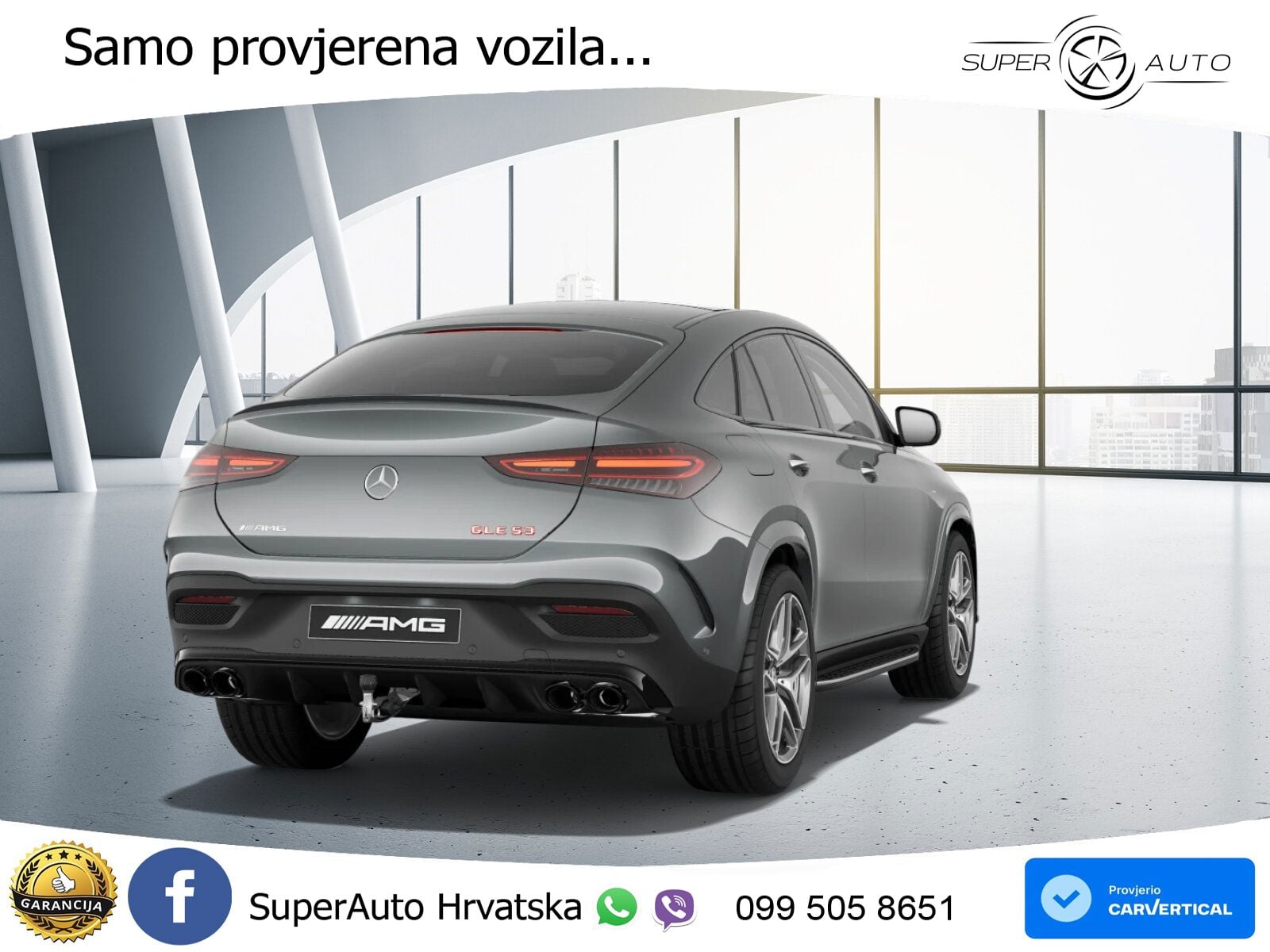 Mercedes AMG GLE 53 (544 KS) Hybrid 4MATIC+ 9G-TRONIC