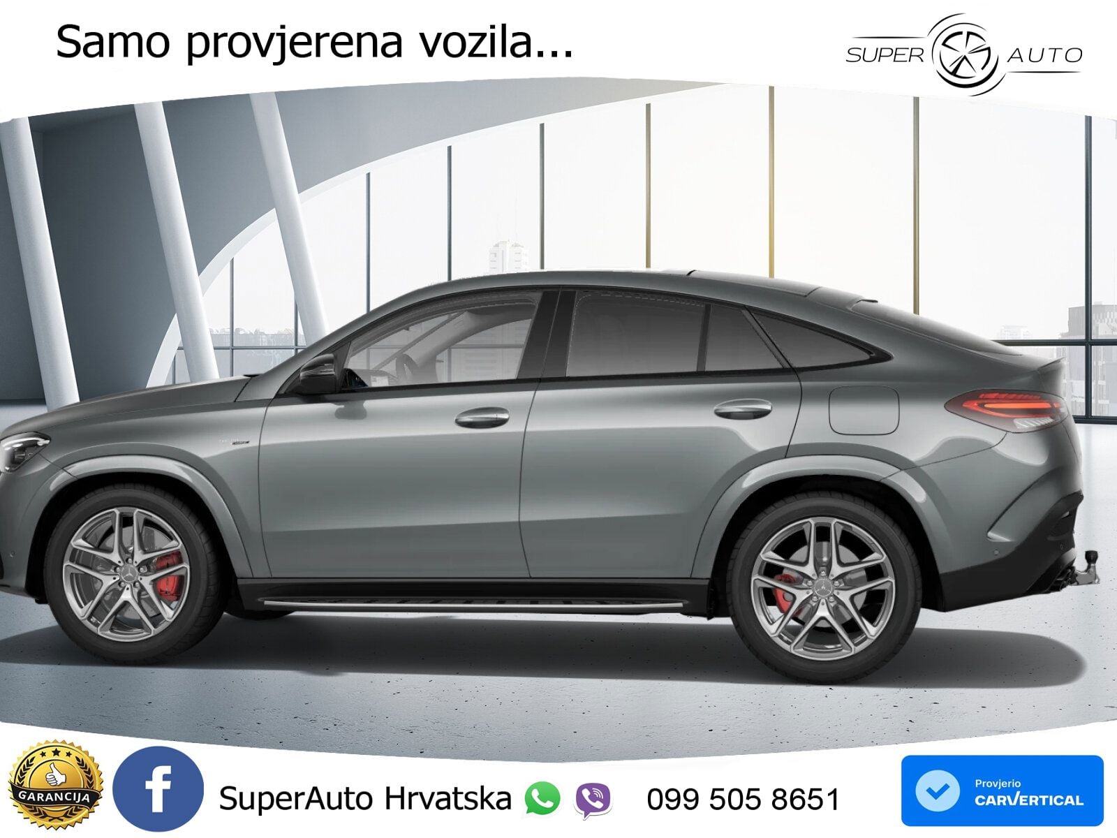 Mercedes AMG GLE 53 (544 KS) Hybrid 4MATIC+ 9G-TRONIC