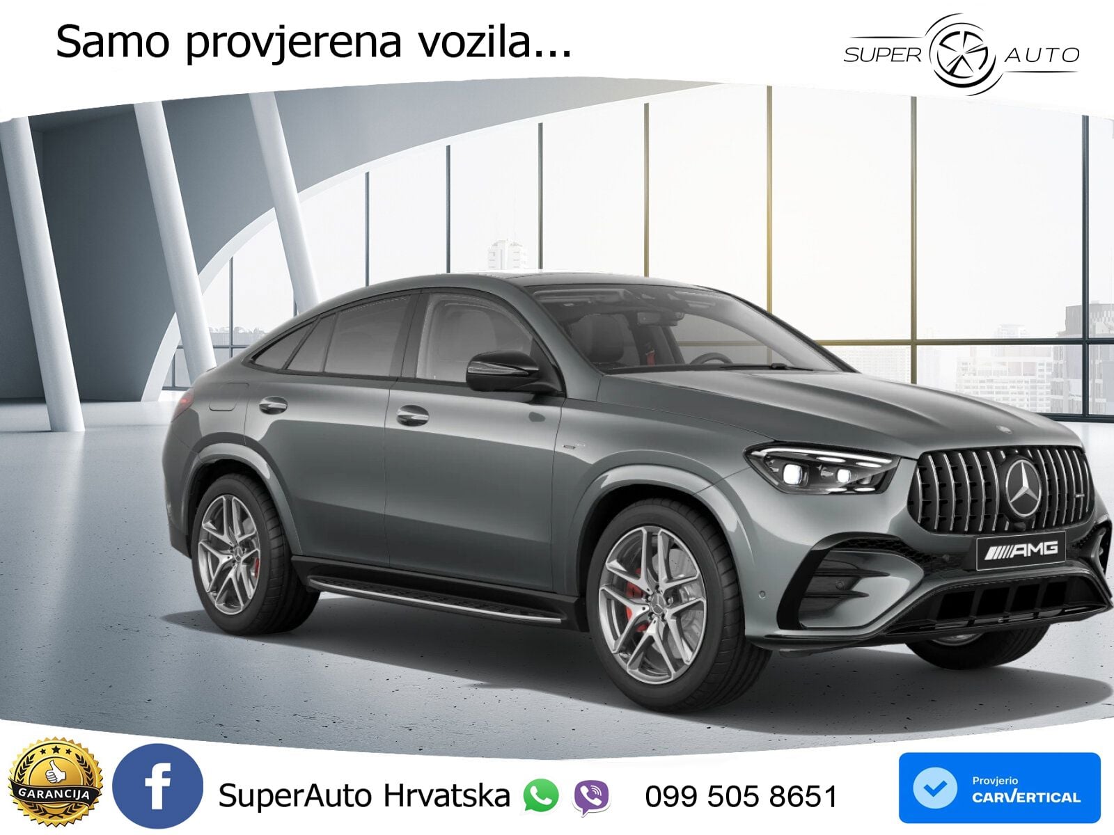Mercedes AMG GLE 53 (544 KS) Hybrid 4MATIC+ 9G-TRONIC