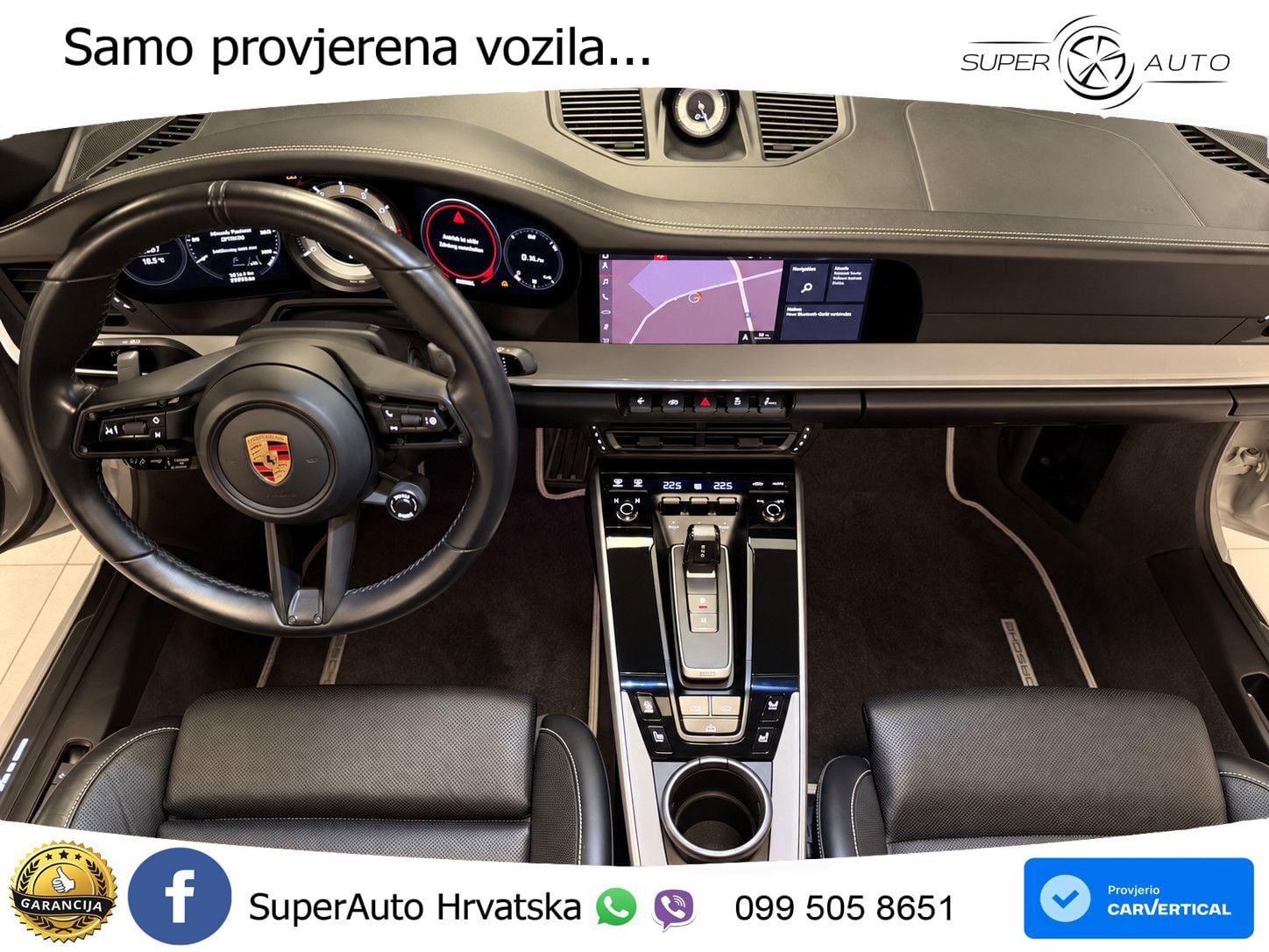 Porsche 911 Turbo S Cabriolet 3.8 (650 KS) PDK ZRAČNI+ACC+GR SJED+KAM