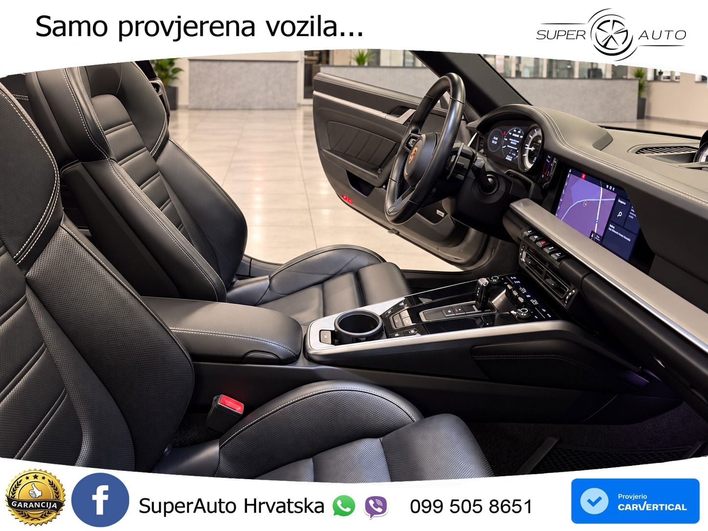 Porsche 911 Turbo S Cabriolet 3.8 (650 KS) PDK ZRAČNI+ACC+GR SJED+KAM