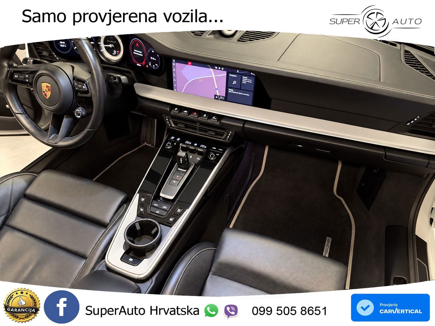 Porsche 911 Turbo S Cabriolet 3.8 (650 KS) PDK ZRAČNI+ACC+GR SJED+KAM