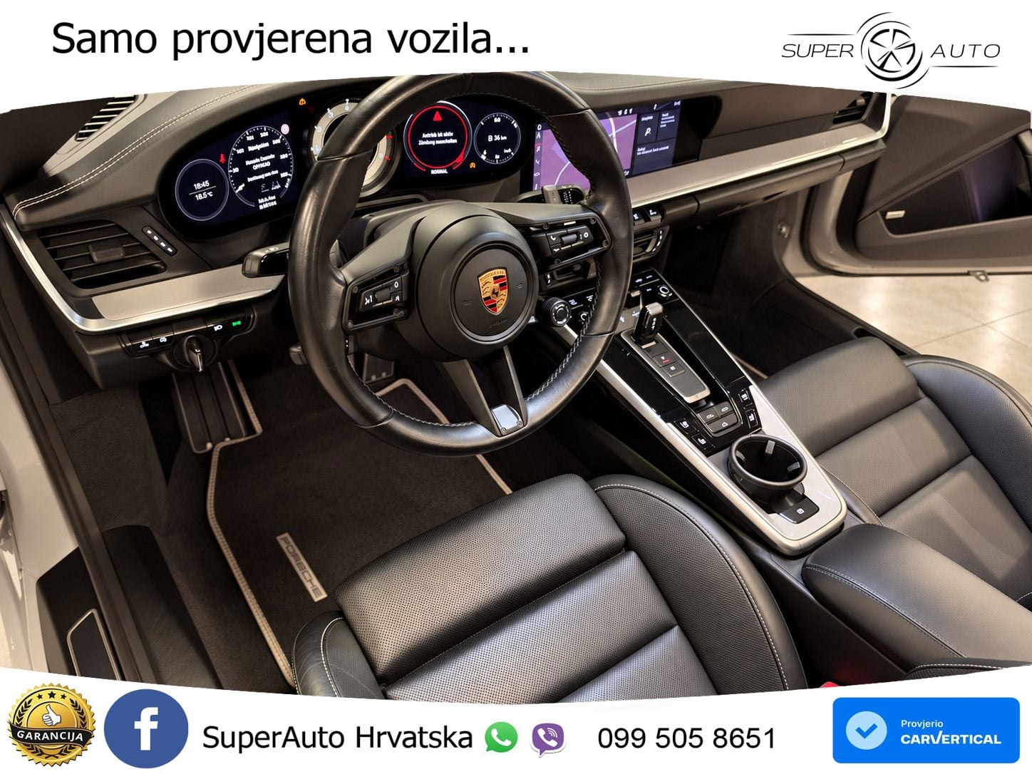 Porsche 911 Turbo S Cabriolet 3.8 (650 KS) PDK ZRAČNI+ACC+GR SJED+KAM