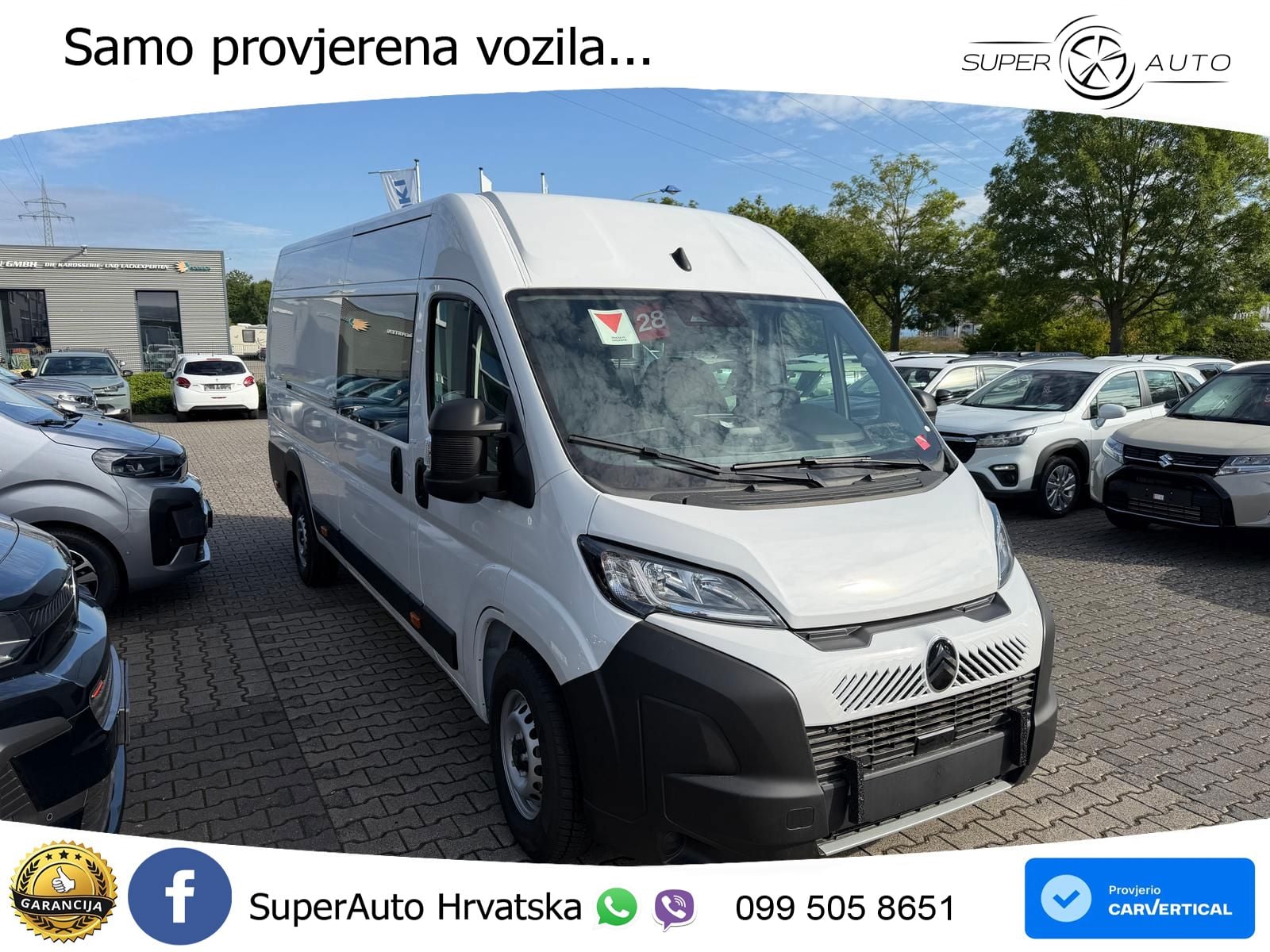 Citroën Jumper Kastenwagen L4H2 3,5 T Heavy Diesel 180 M 179 KS