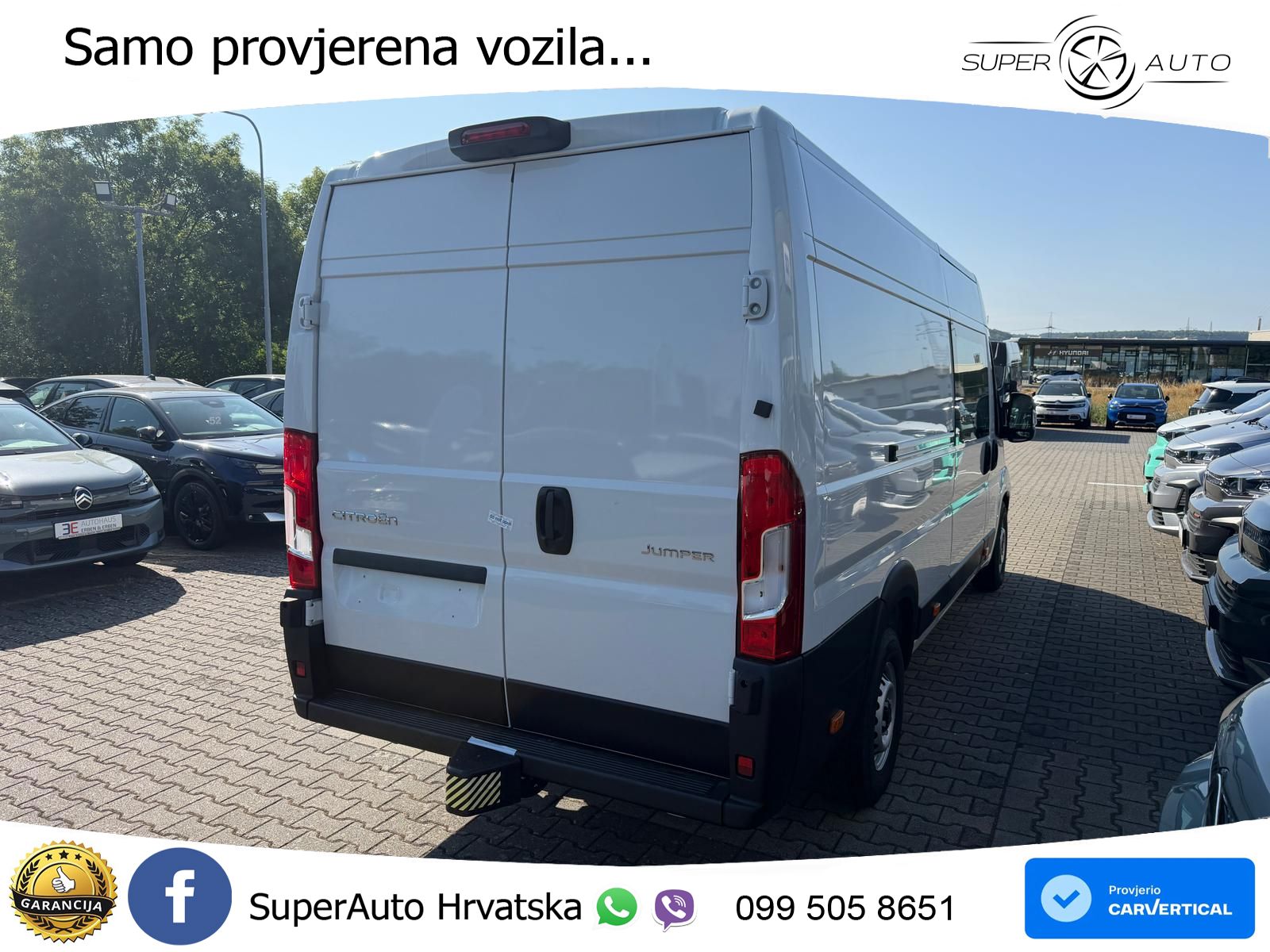 Citroën Jumper Kastenwagen L4H2 3,5 T Heavy Diesel 180 M 179 KS