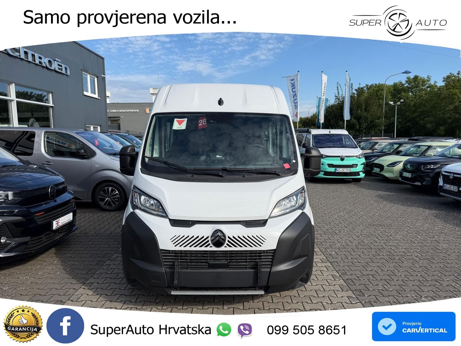 Citroën Jumper Kastenwagen L4H2 3,5 T Heavy Diesel 180 M 179 KS
