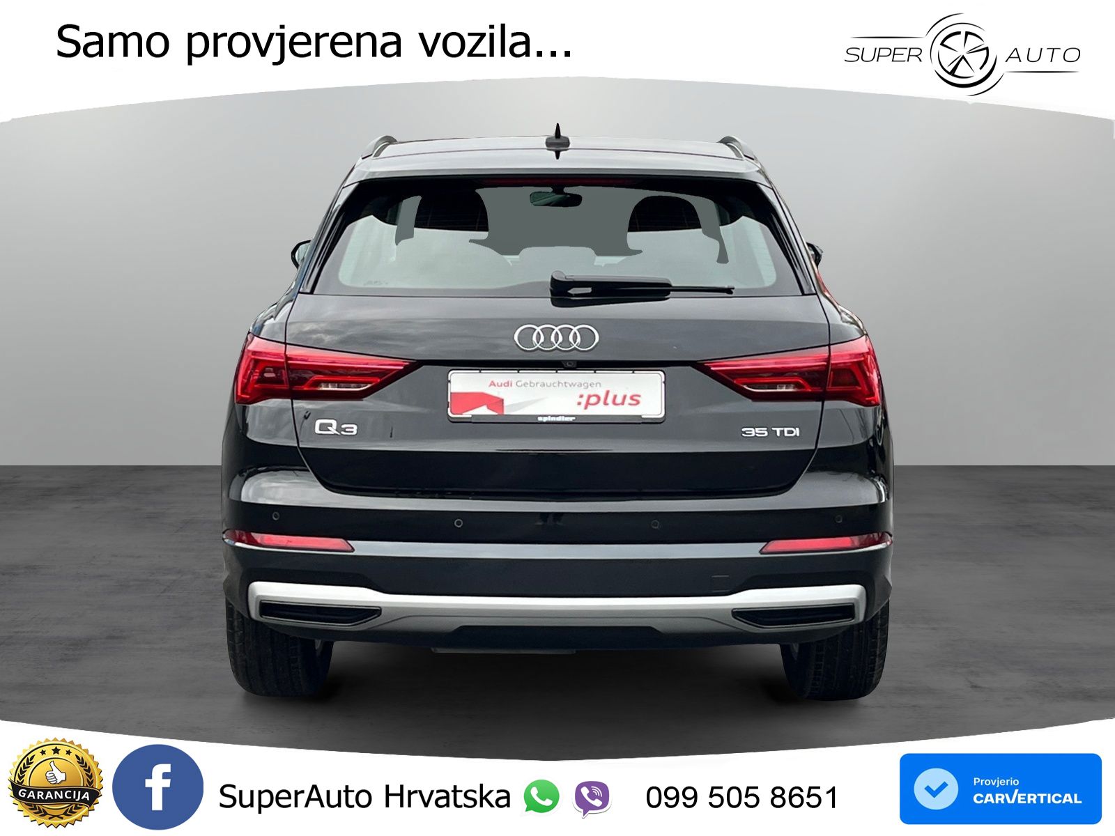 Audi Q3 35 TDI (150 KS) S tronic advanced LED+GR SJED+ACC