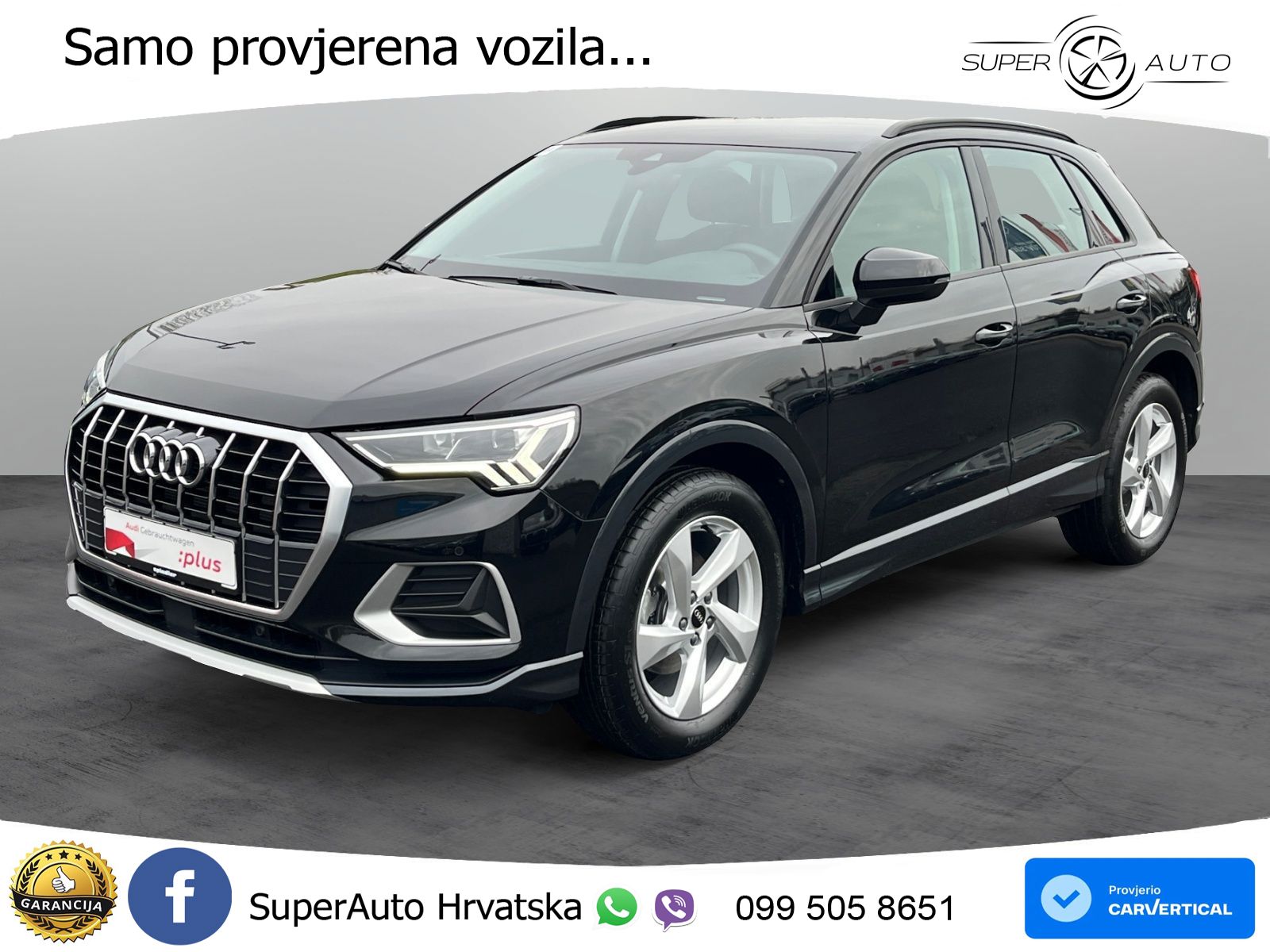 Audi Q3 35 TDI (150 KS) S tronic advanced LED+GR SJED+ACC