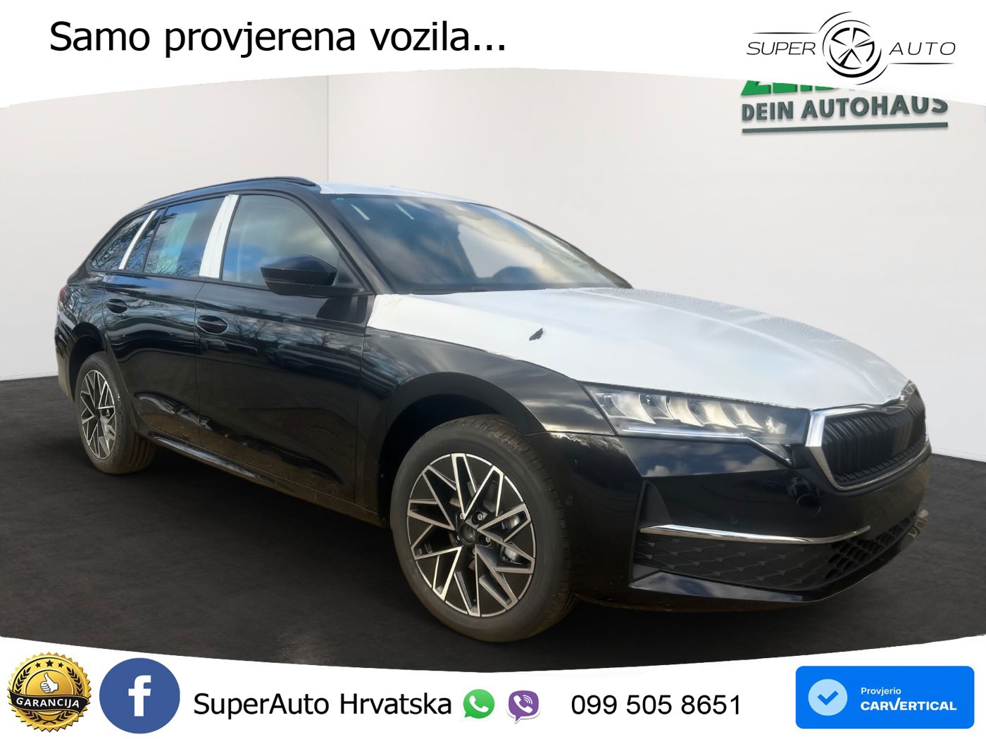 Škoda Octavia Combi 2.0 TDI (150 KS) DSG Selection LED+GR SJED+ACC
