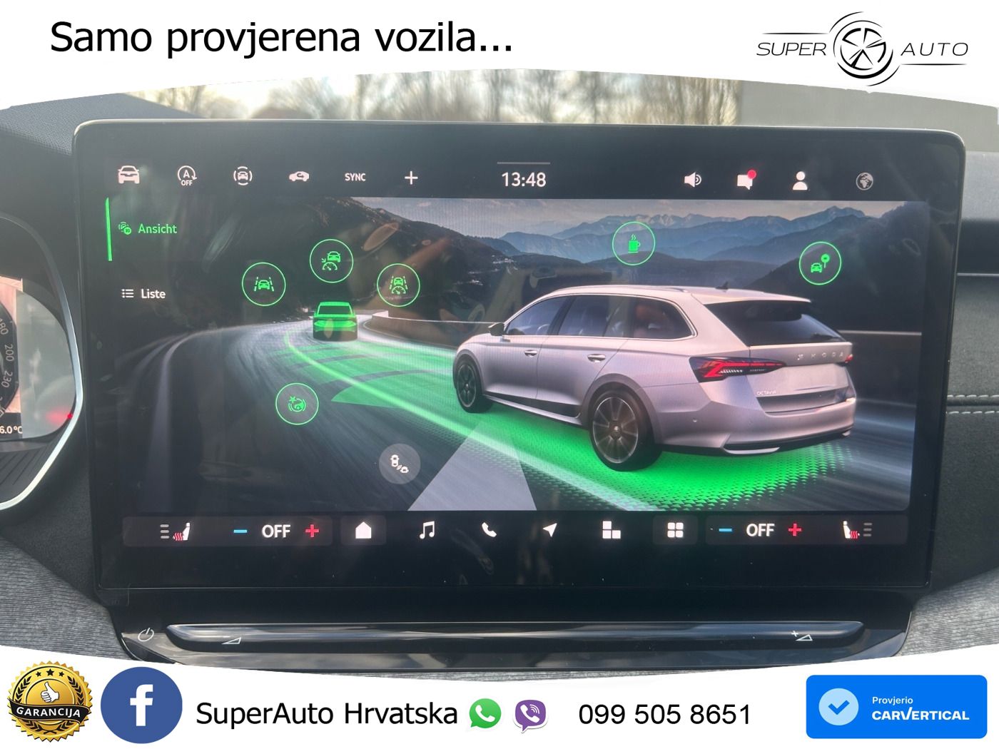 Škoda Octavia Combi 2.0 TDI (150 KS) DSG Selection LED+GR SJED+ACC