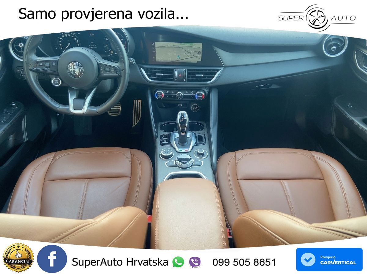 Alfa Romeo Giulia 2.0 Turbo (280 KS) Q4 Automatic LED+GR SJED+ACC