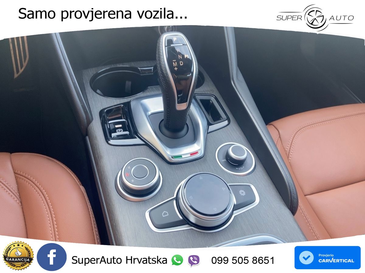 Alfa Romeo Giulia 2.0 Turbo (280 KS) Q4 Automatic LED+GR SJED+ACC