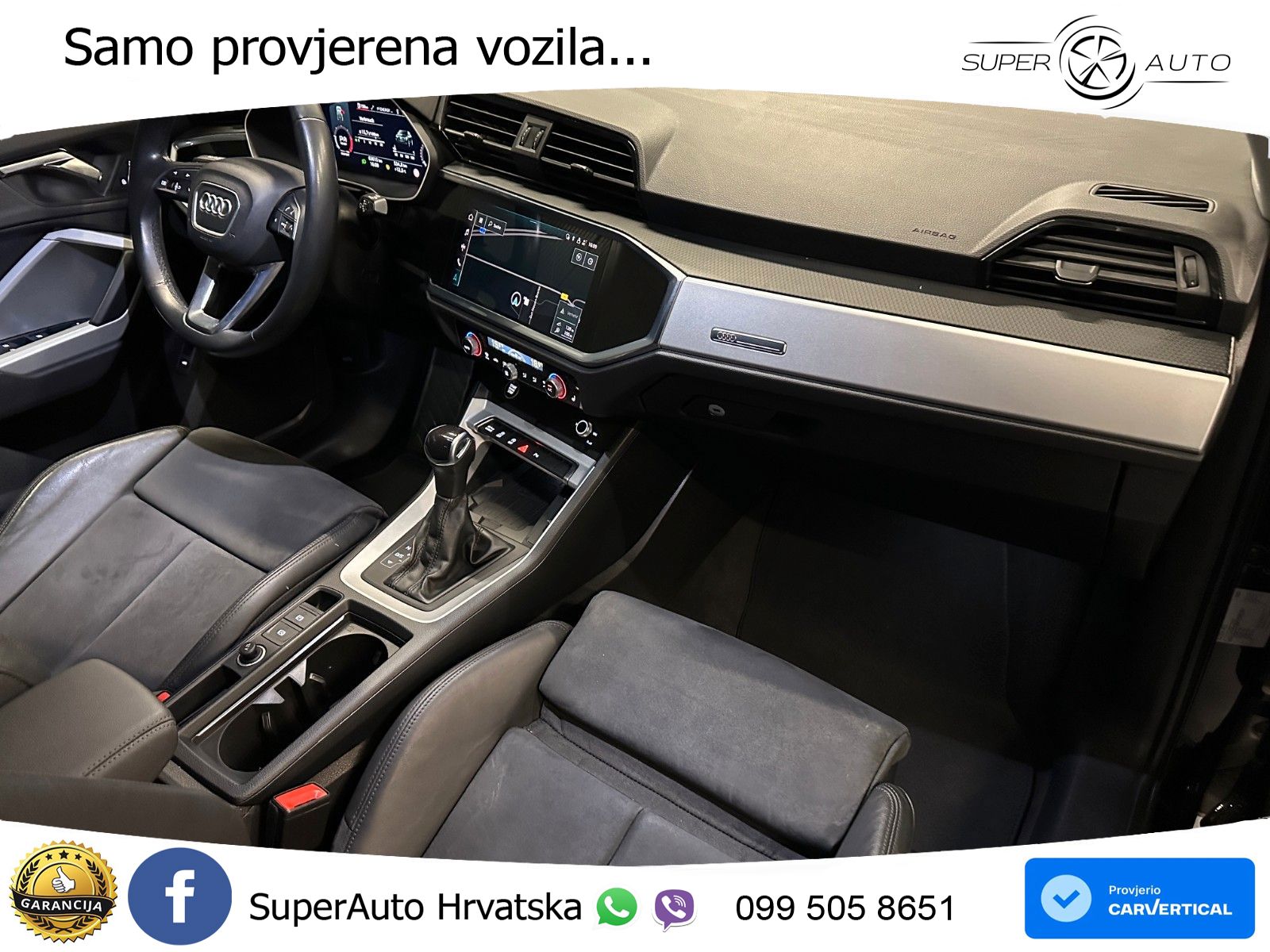 Audi Q3 Sportback 35 TDI (150 KS) S tronic S line LED+GR SJED+ACC