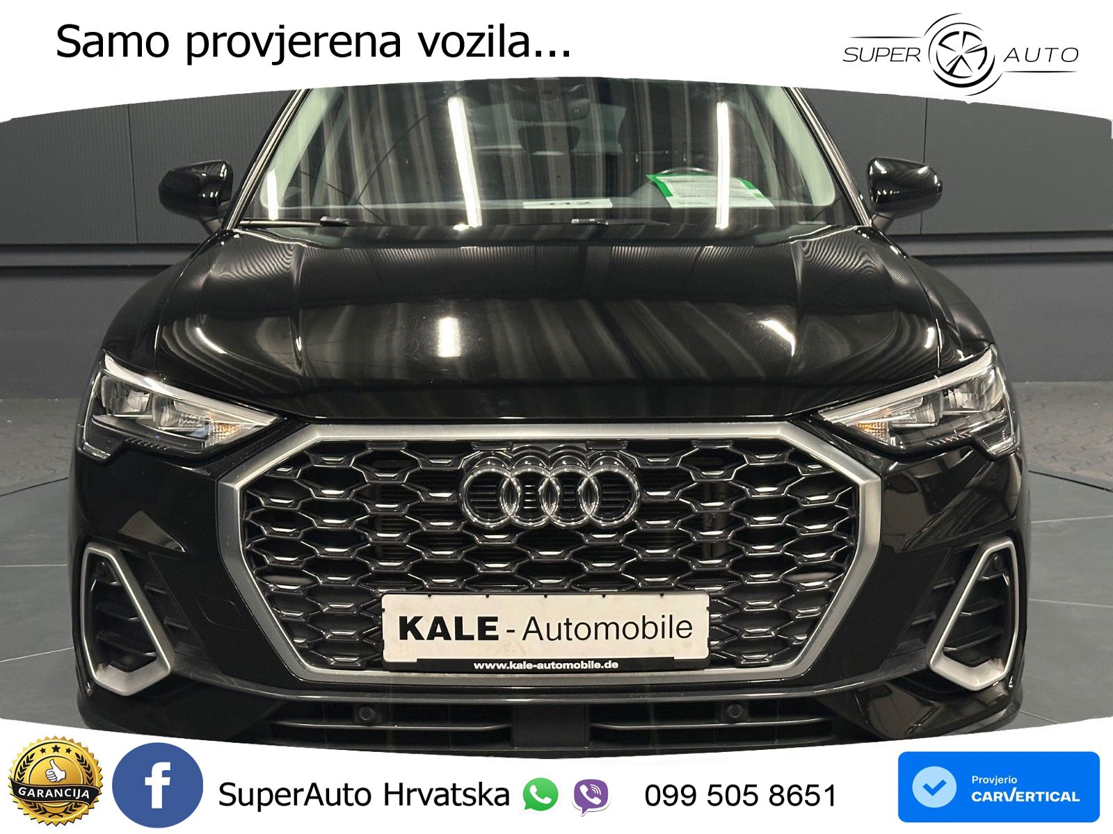 Audi Q3 Sportback 35 TDI (150 KS) S tronic S line LED+GR SJED+ACC