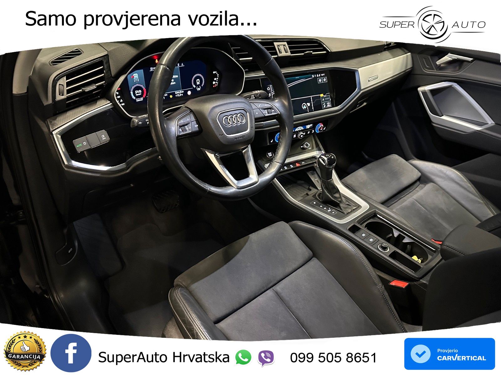 Audi Q3 Sportback 35 TDI (150 KS) S tronic S line LED+GR SJED+ACC