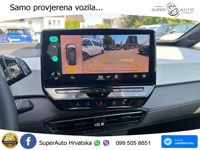 Volkswagen ID.3 Pro 62 kWh (204 KS) LED+GR SJED+ACC