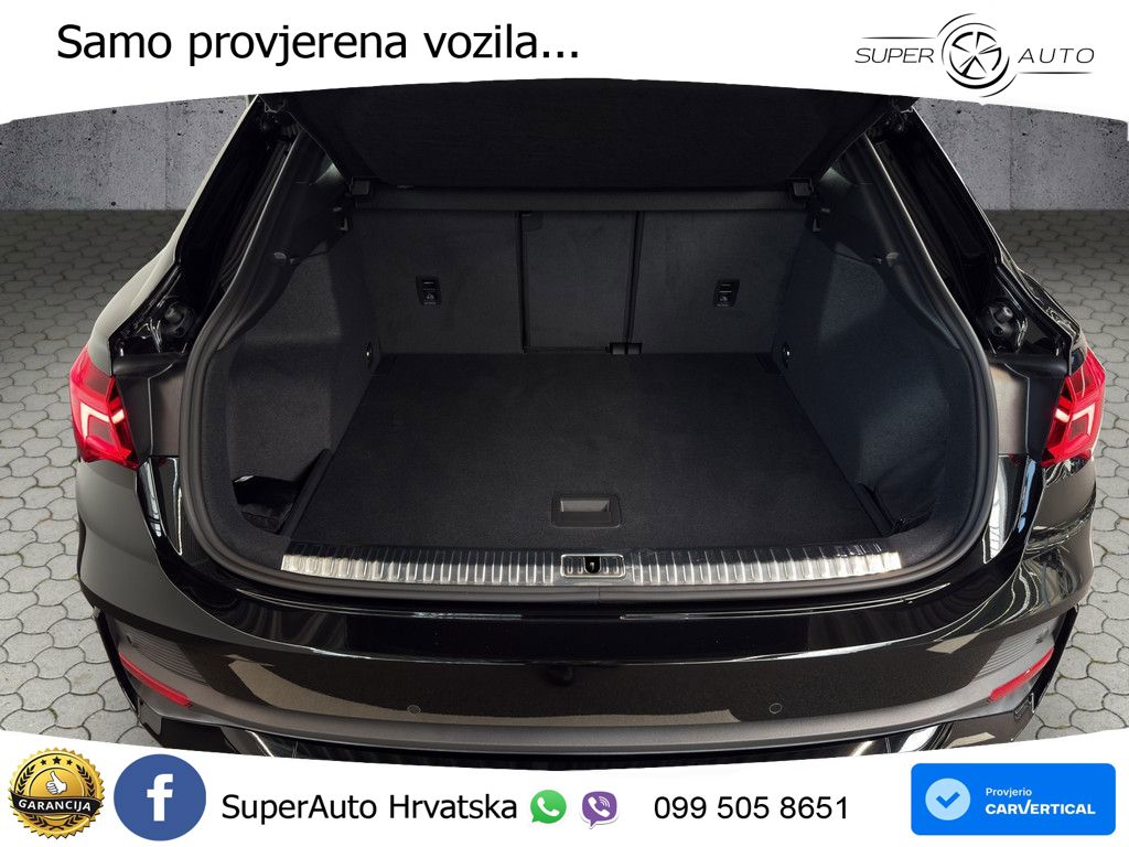 Audi Q3 Sportback 40 TFSI (190 KS) quattro S tronic S line MATRIX+GR SJED+KAM