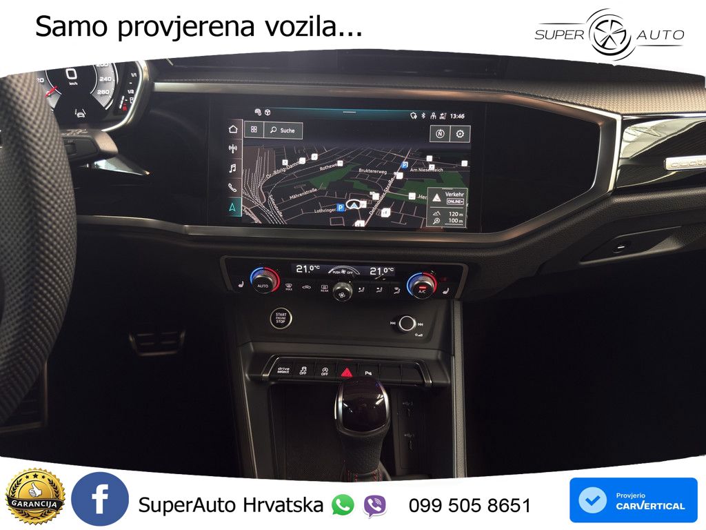 Audi Q3 Sportback 40 TFSI (190 KS) quattro S tronic S line MATRIX+GR SJED+KAM